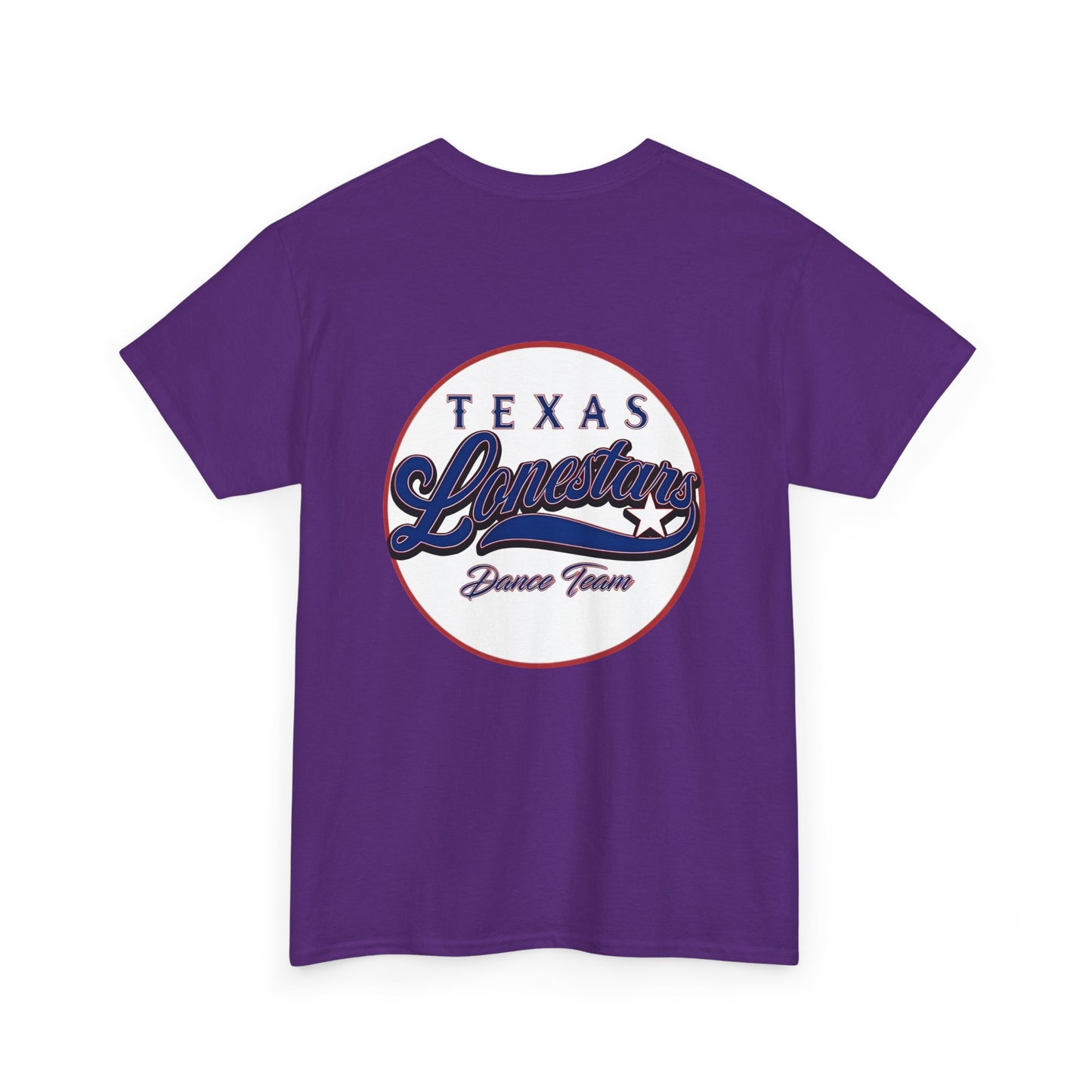 TEXAS LIVE! LONESTARS - Unisex Heavy Cotton Tee (Front Logo, Back Logo)