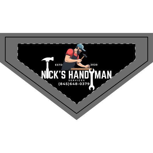 Custom Clip-on Pet Bandana for Handyman Lovers | Personalized Dog Accessory