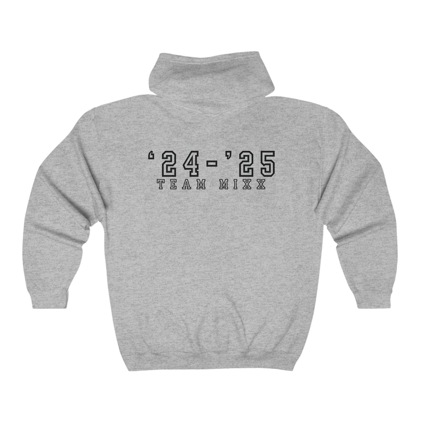 Mixx - Unisex Full Zip Hooded Sweatshirt