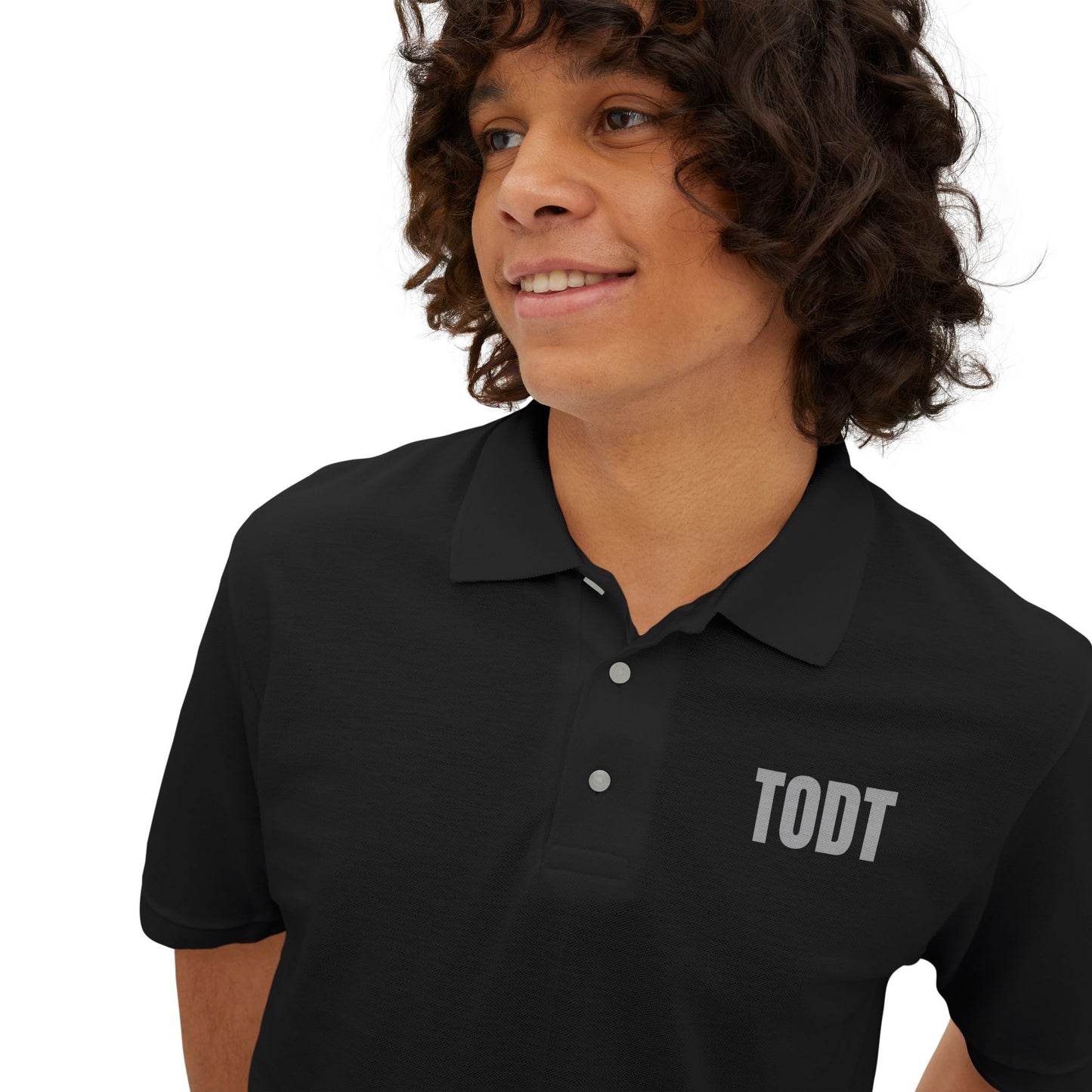 TODT - Classic Men's Polo Shirt (Front TODT, Back Design)
