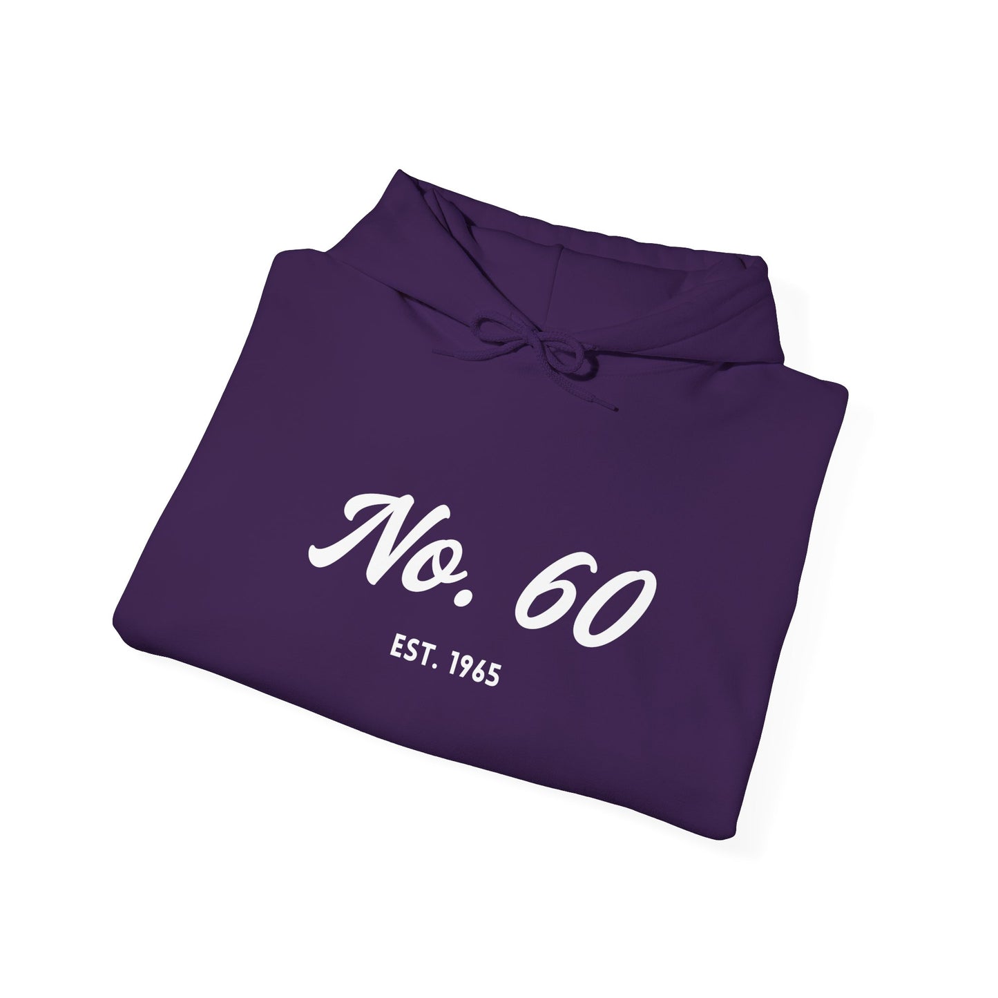 No. 60 EST. 1965 - Unisex Hooded Sweatshirt