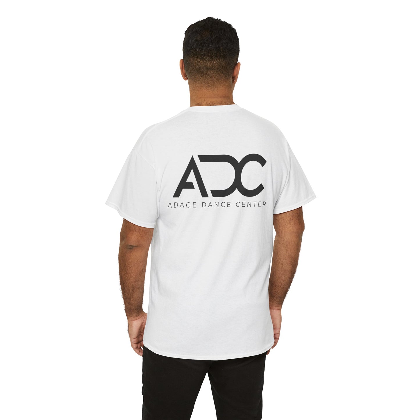 Adage Dance Center: Gildan Unisex T-Shirt (Front Logo, Back Logo)