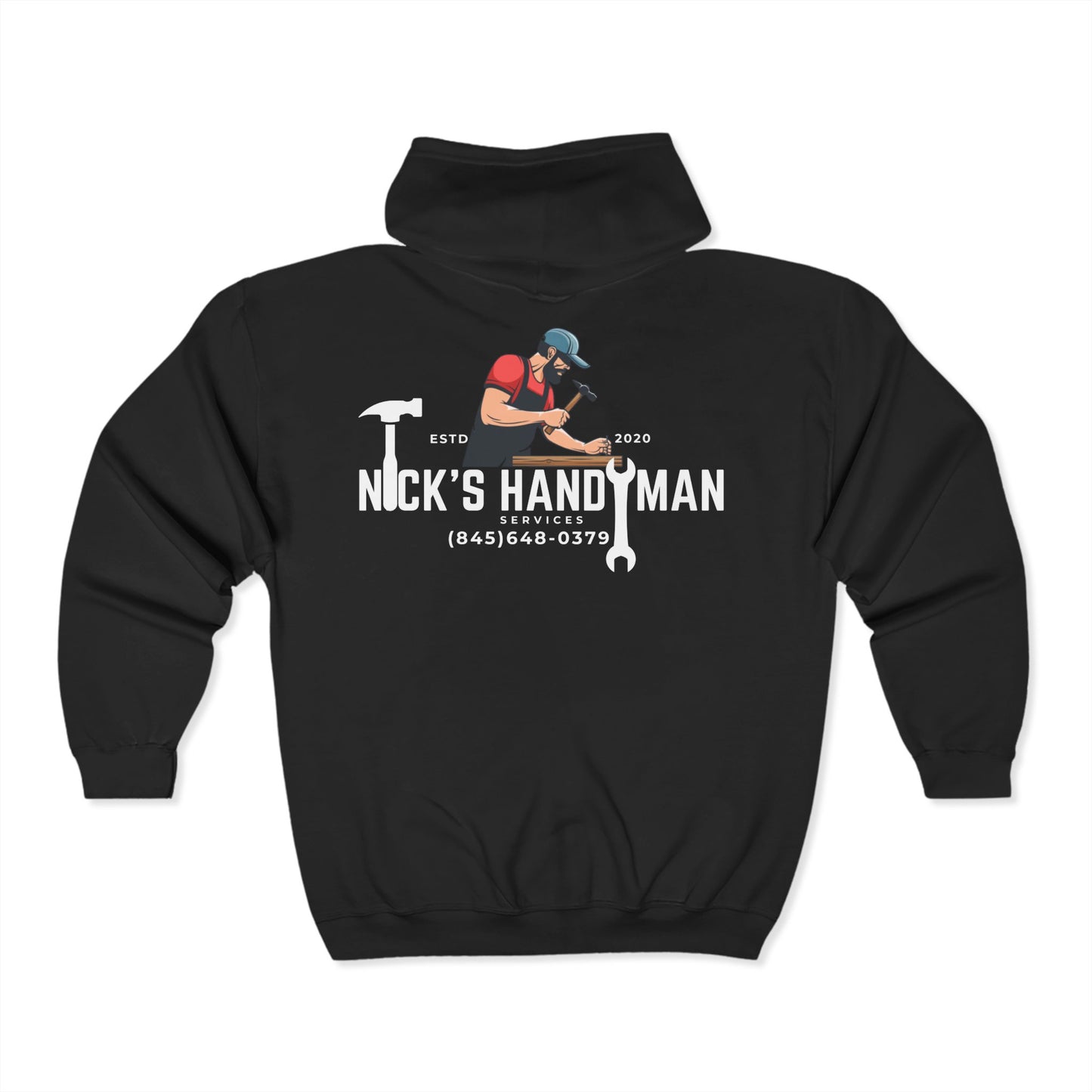 Unisex Full Zip Hoodie