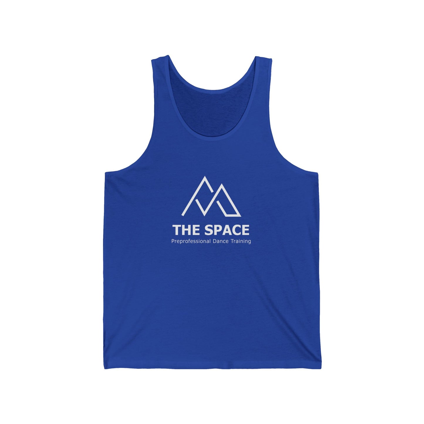The Space - Unisex Jersey Tank (Front Logo)