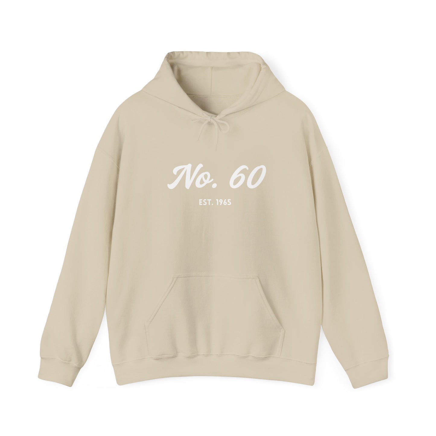 No. 60 EST. 1965 - Unisex Hooded Sweatshirt