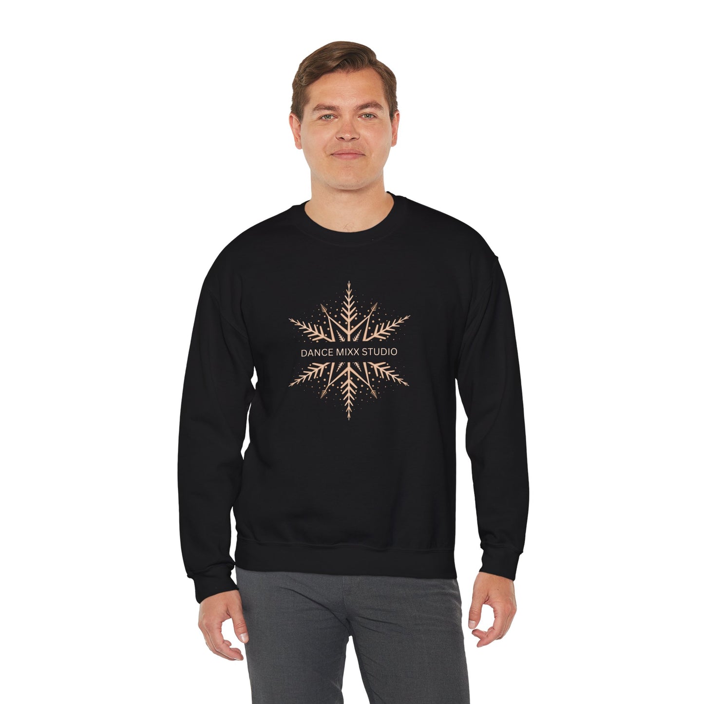 Dance Mixx Studio - Holiday Snowflake Crewneck Sweatshirt (Option 1)