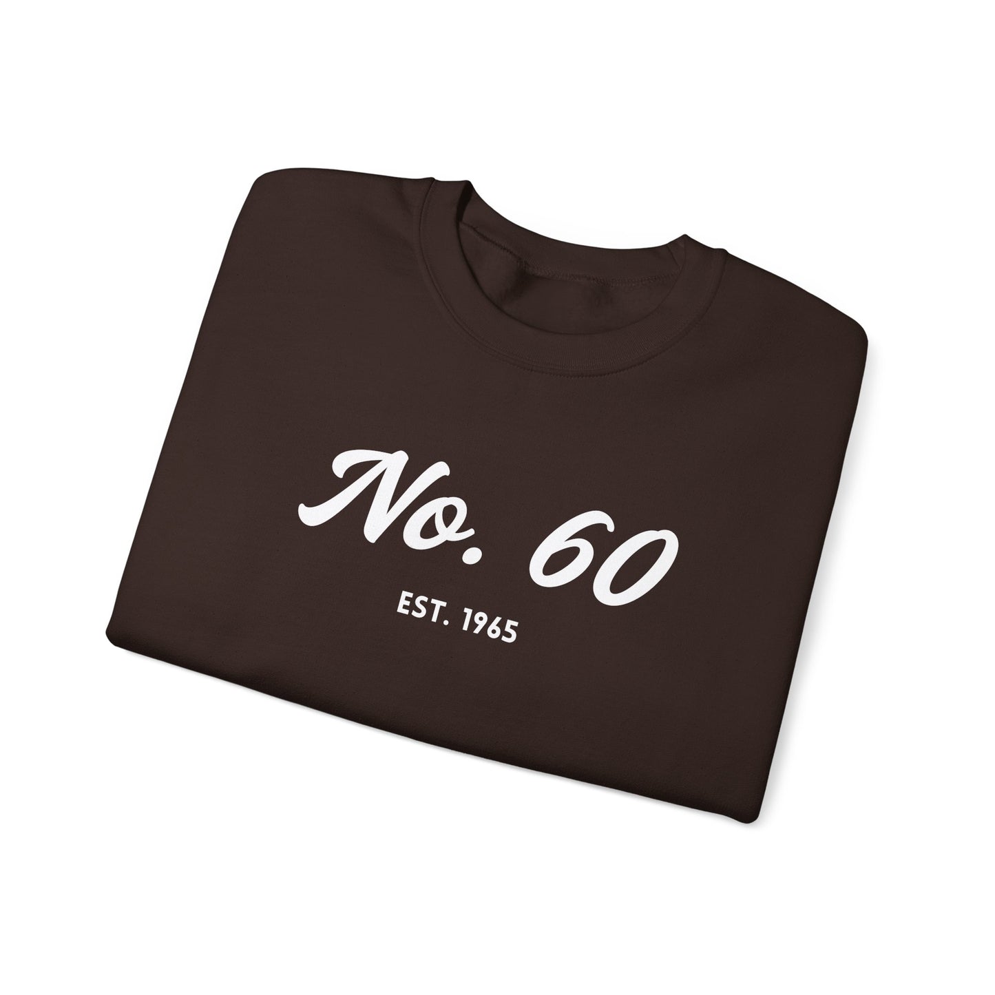 No. 60 EST 1965 - Unisex Crewneck Sweatshirt
