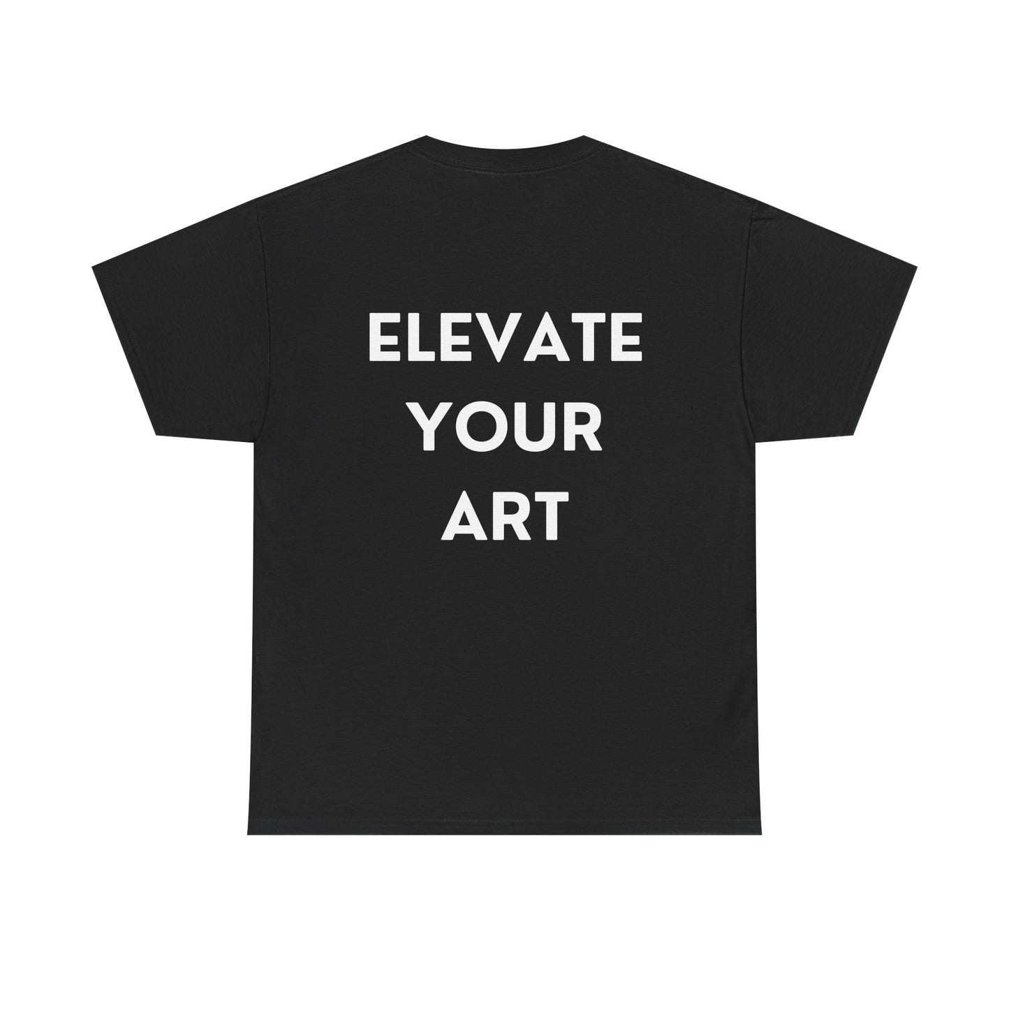 The Space - Unisex Heavy Cotton Tee (Left Chest Logo, Back Quote)