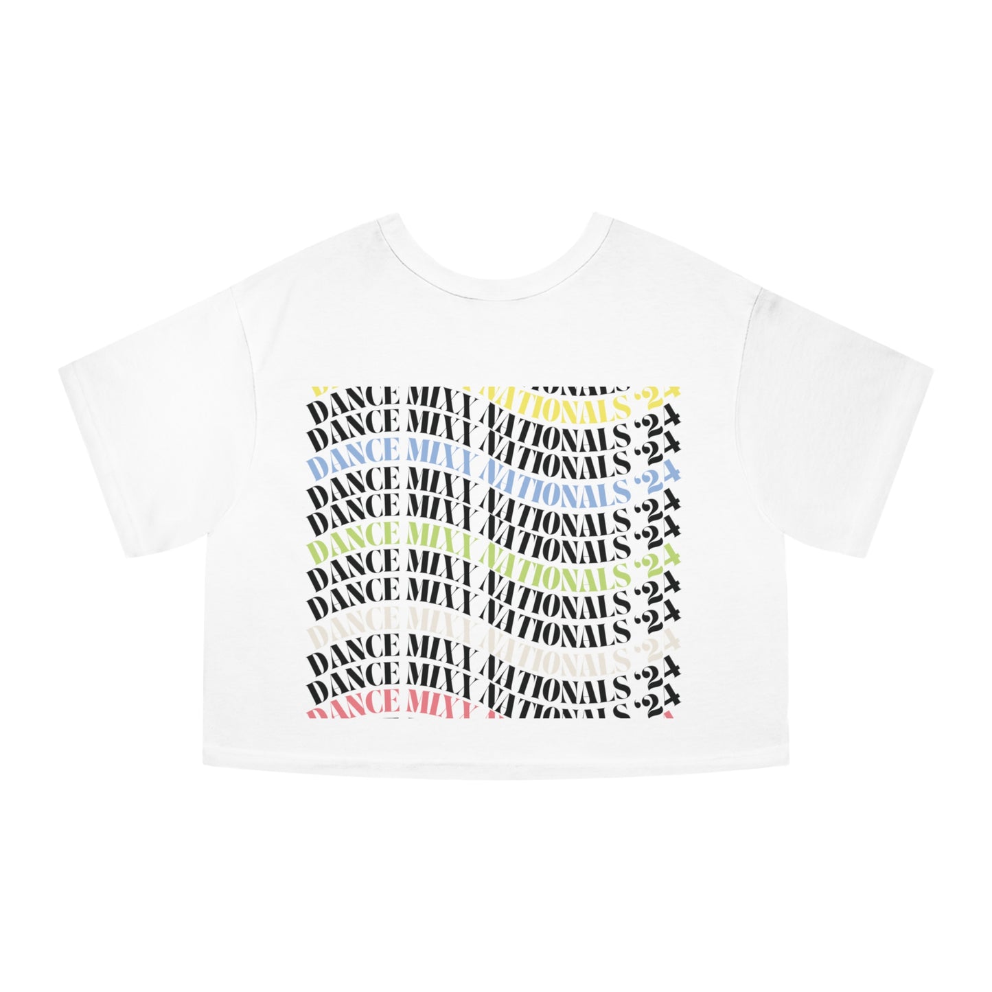 Mixx Nationals Adult Crop Tee - (Front DDD, Back Mixx Nat'l 24)