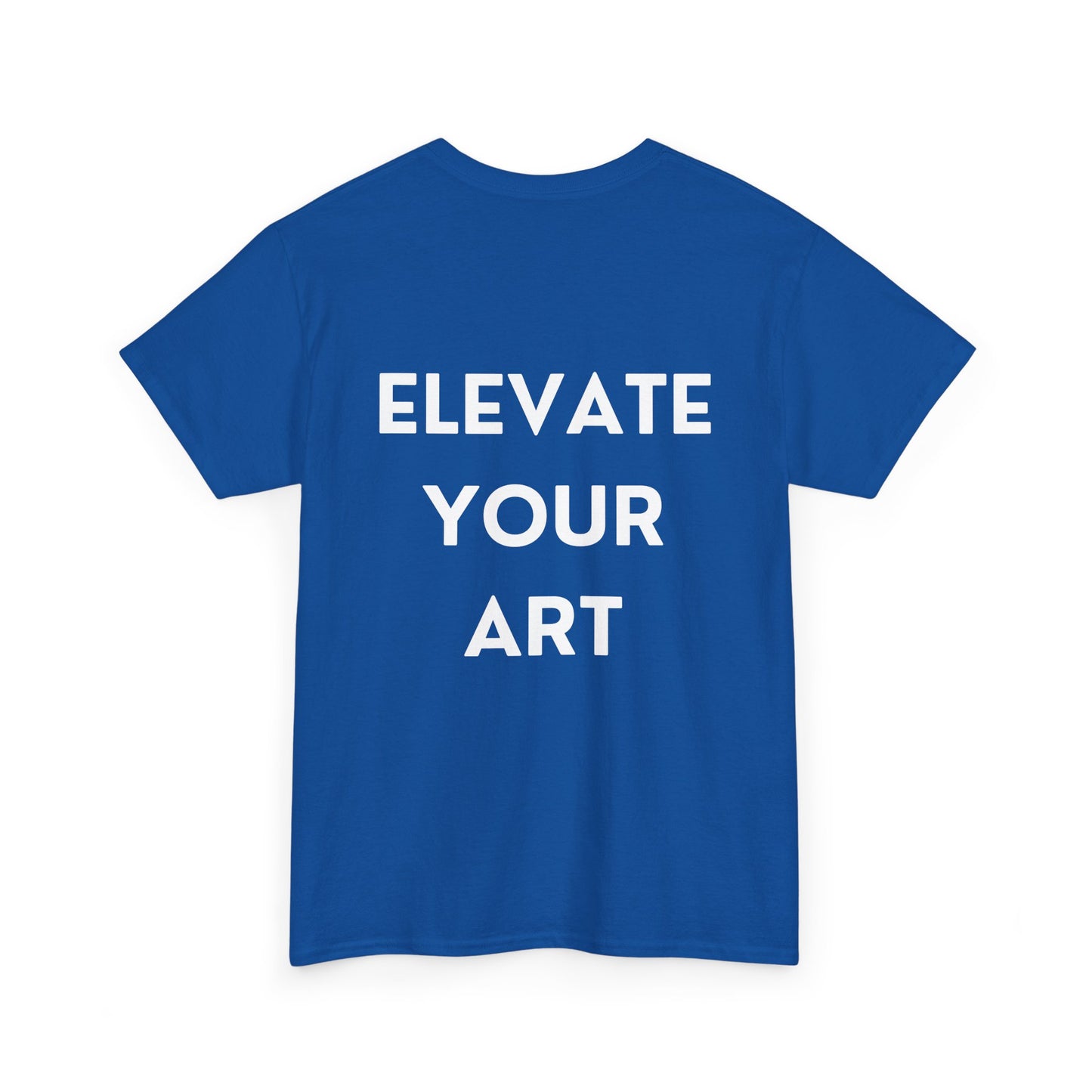 The Space - Unisex Heavy Cotton Tee (Left Chest Logo, Back Quote)