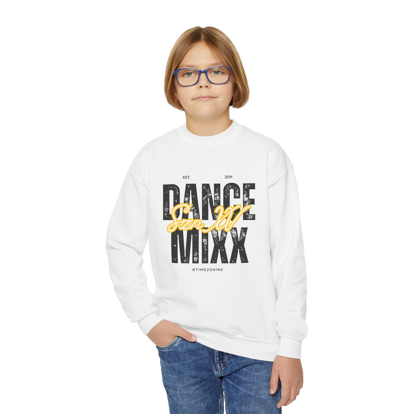 Season XV - Youth Crewneck Sweatshirt (Front Image)