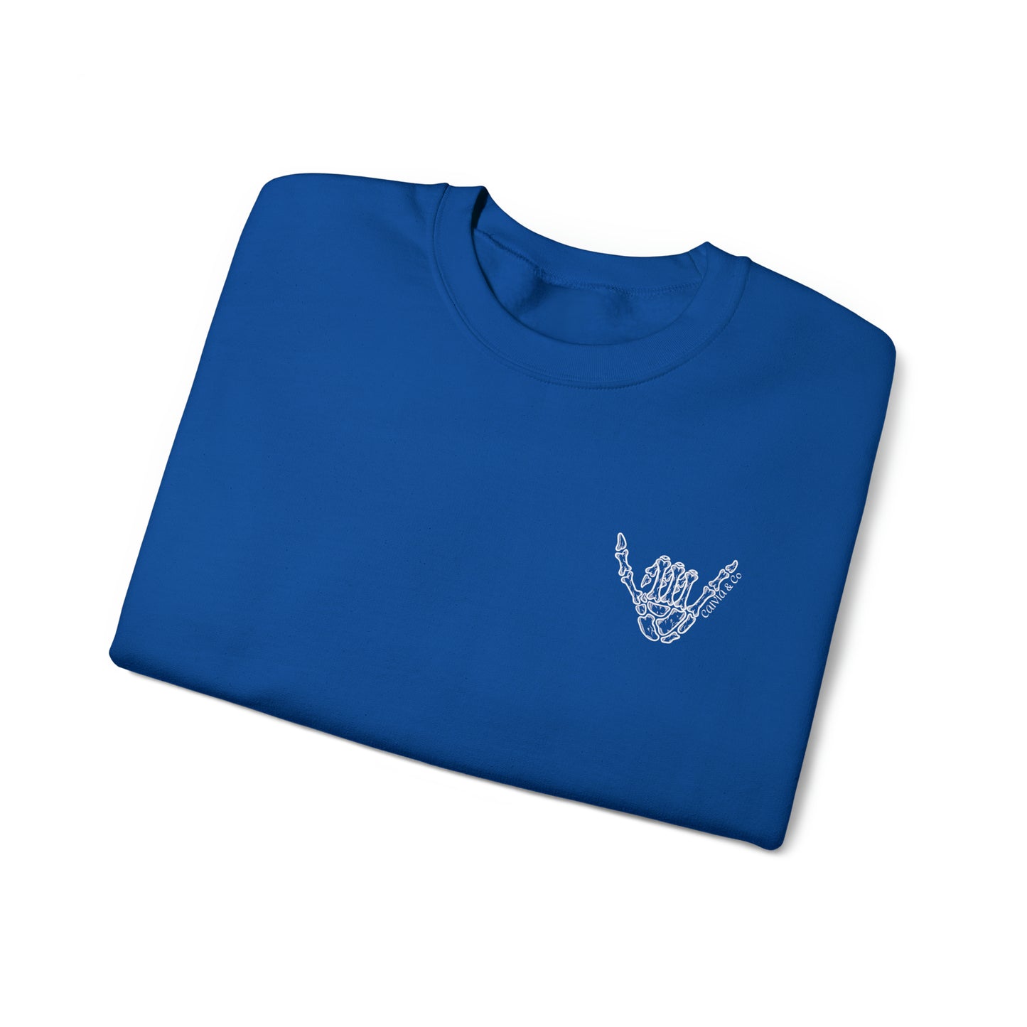 SPOOKY SUMMER - Unisex Crewneck Sweatshirt - (Front Logo, Back Design)