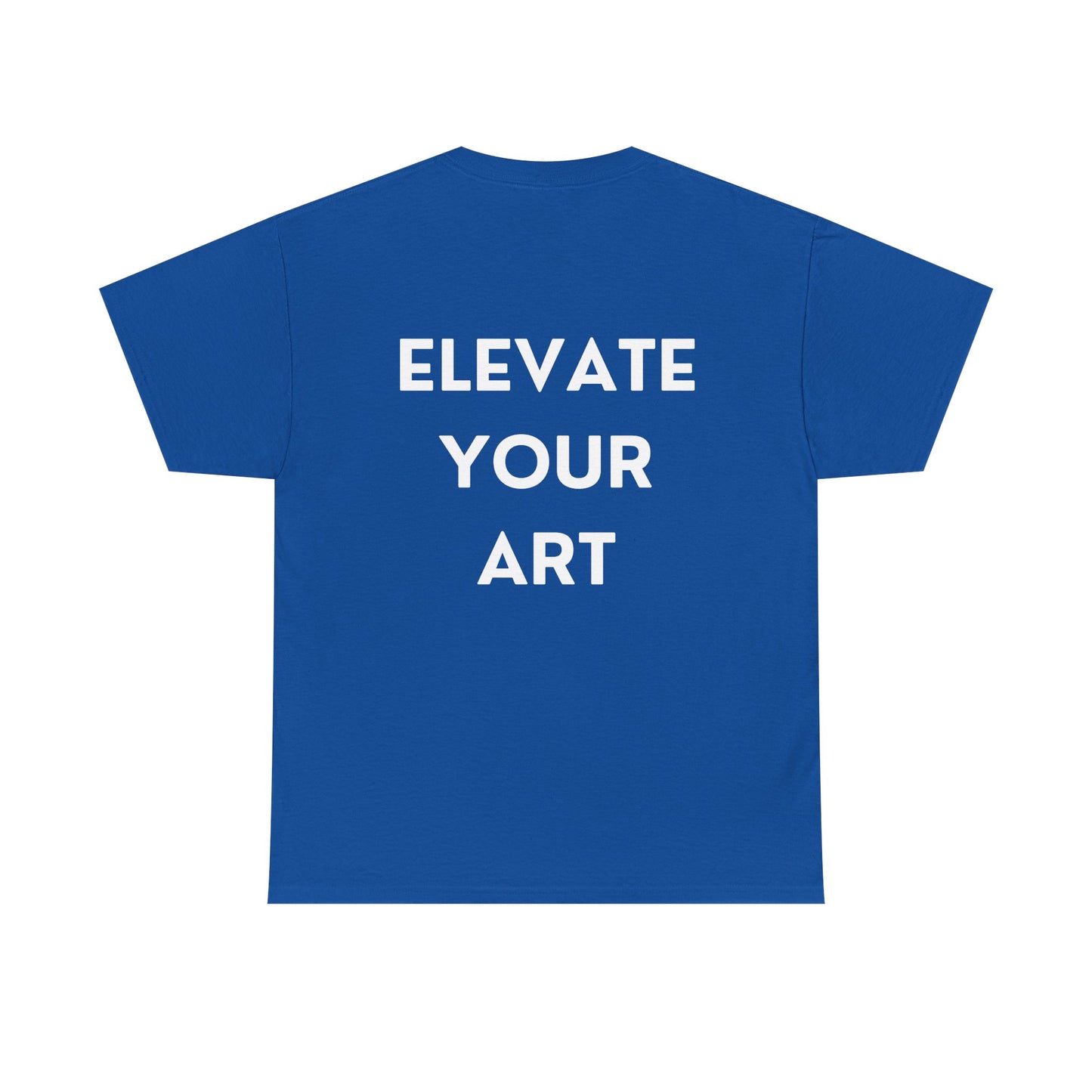 The Space - Unisex Heavy Cotton Tee (Left Chest Logo, Back Quote)