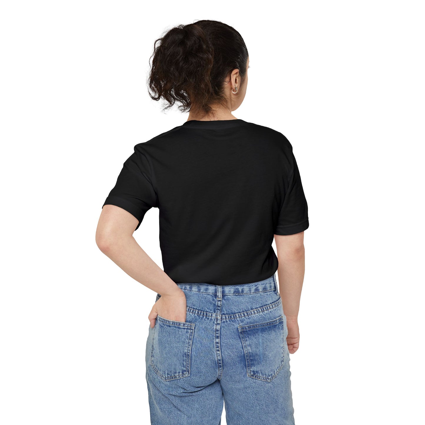 Adage Dance Center: Bella+Canvas Dance Dad Unisex Pocket T-shirt (Front Logo, Back Logo)
