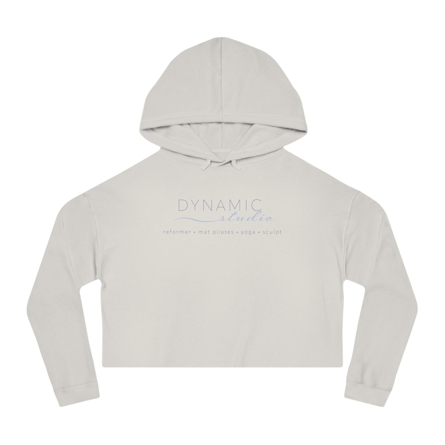 Women's Cropped Hooded Sweatshirt - Dynamic Studio