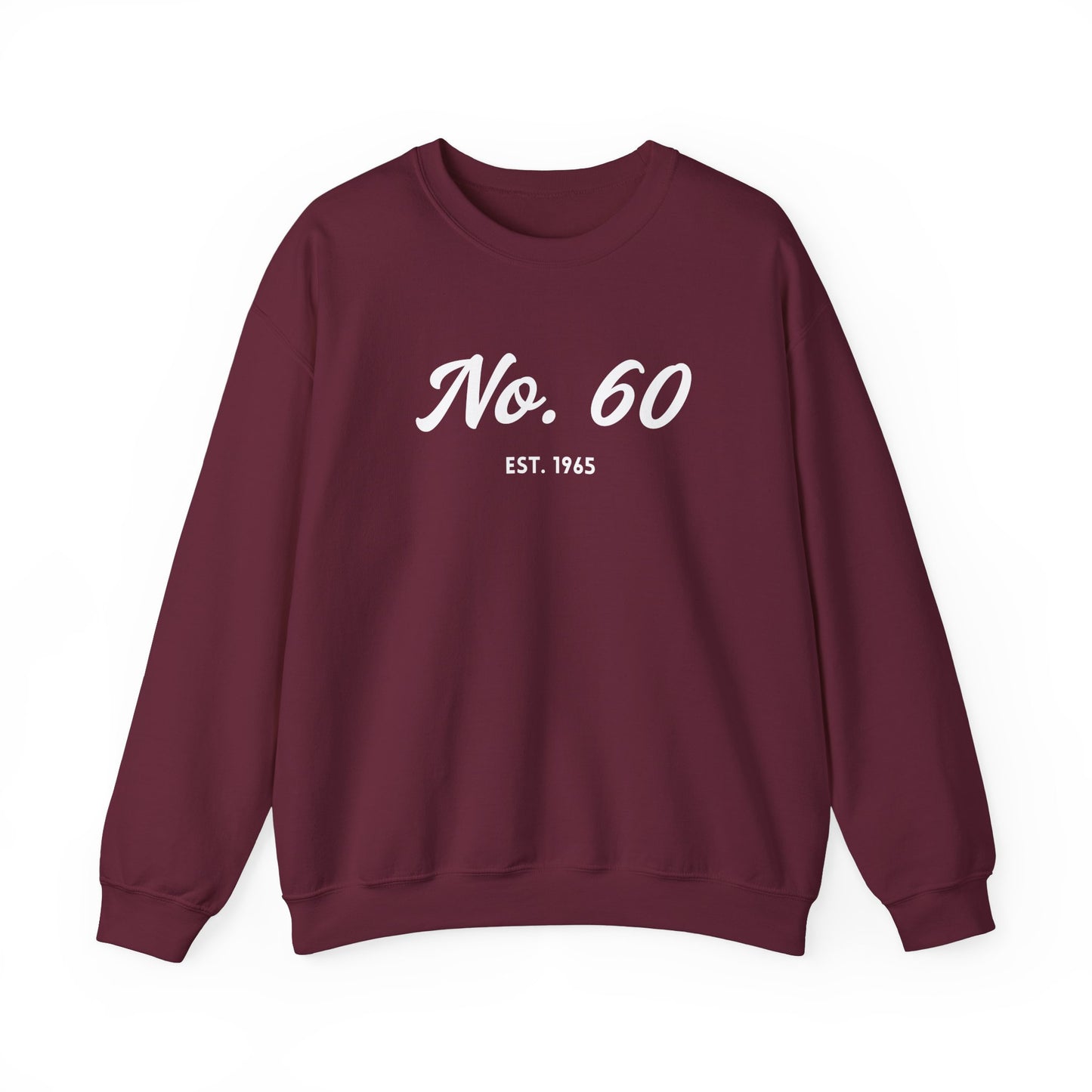 No. 60 EST 1965 - Unisex Crewneck Sweatshirt