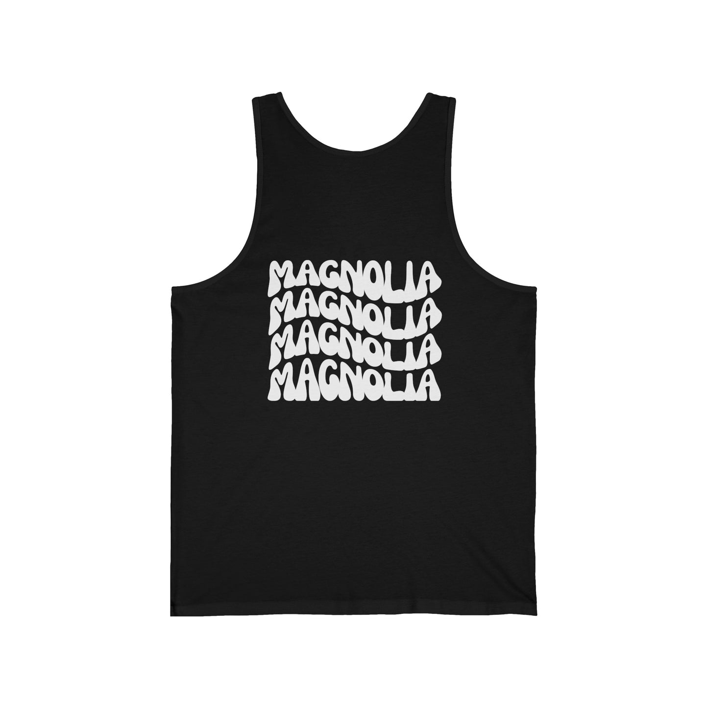 MDA - Unisex Jersey Tank (Front Mini Logo, Back Large Logo)