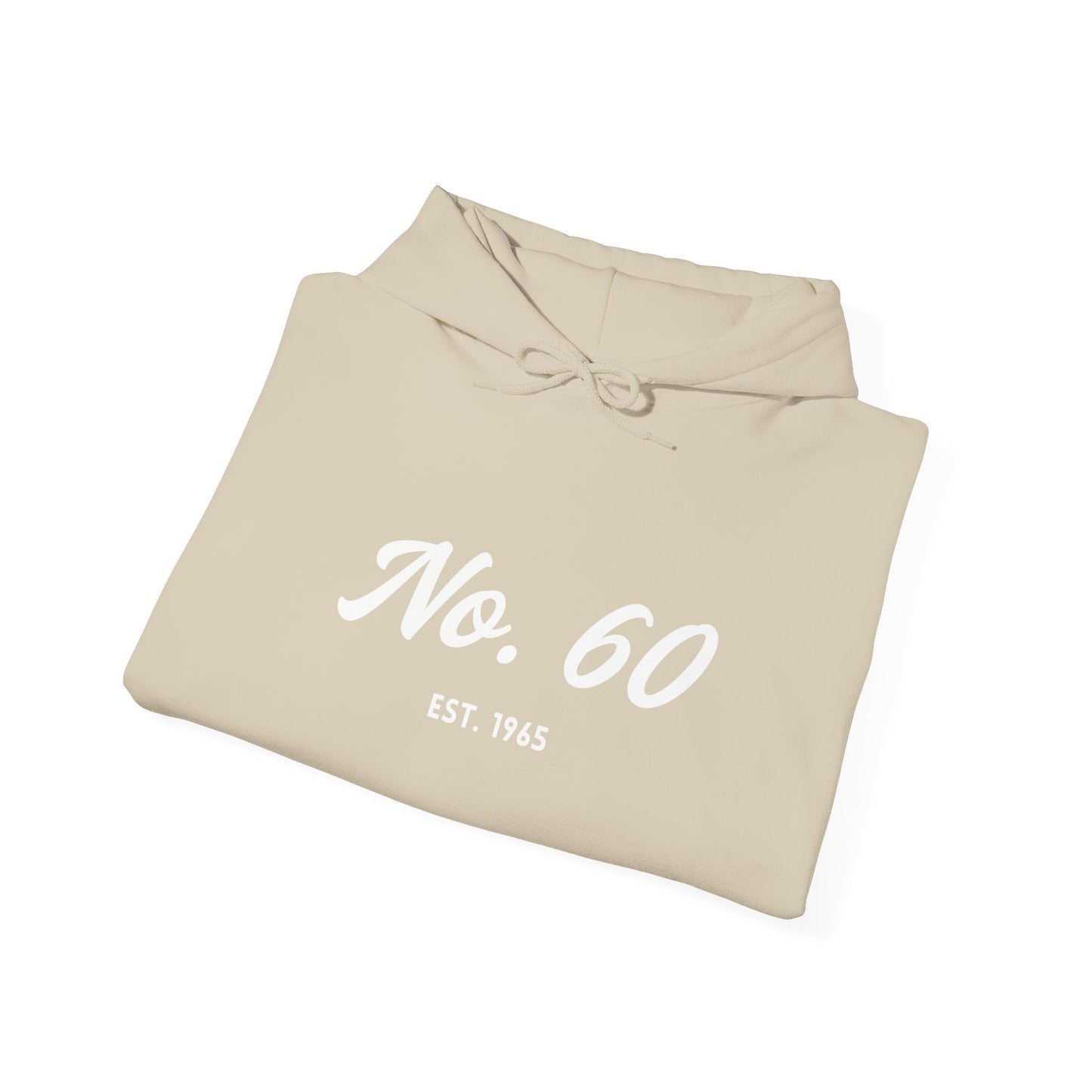 No. 60 EST. 1965 - Unisex Hooded Sweatshirt