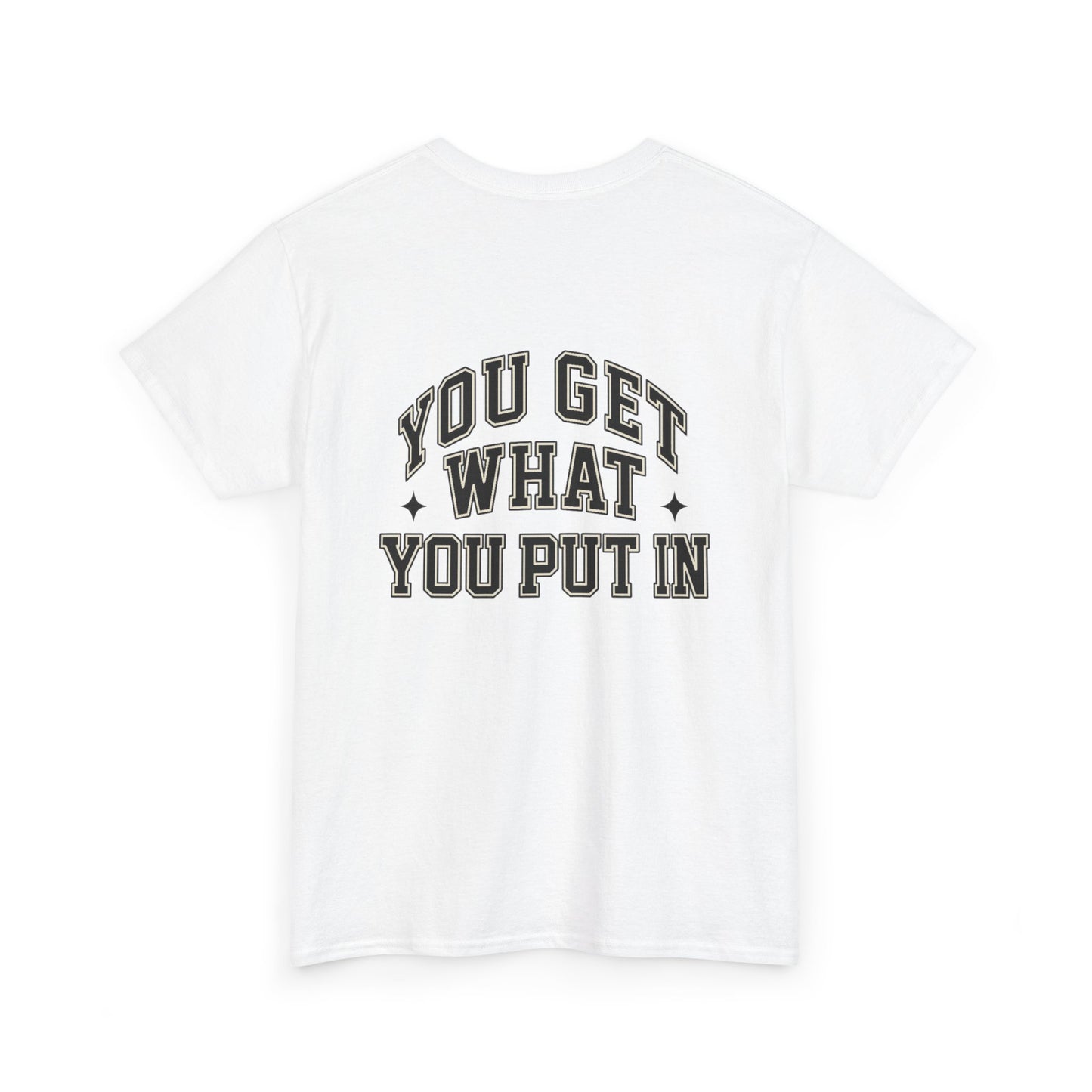 BSDA - Unisex Heavy Cotton Tee (Front BSDA, Back Saying)