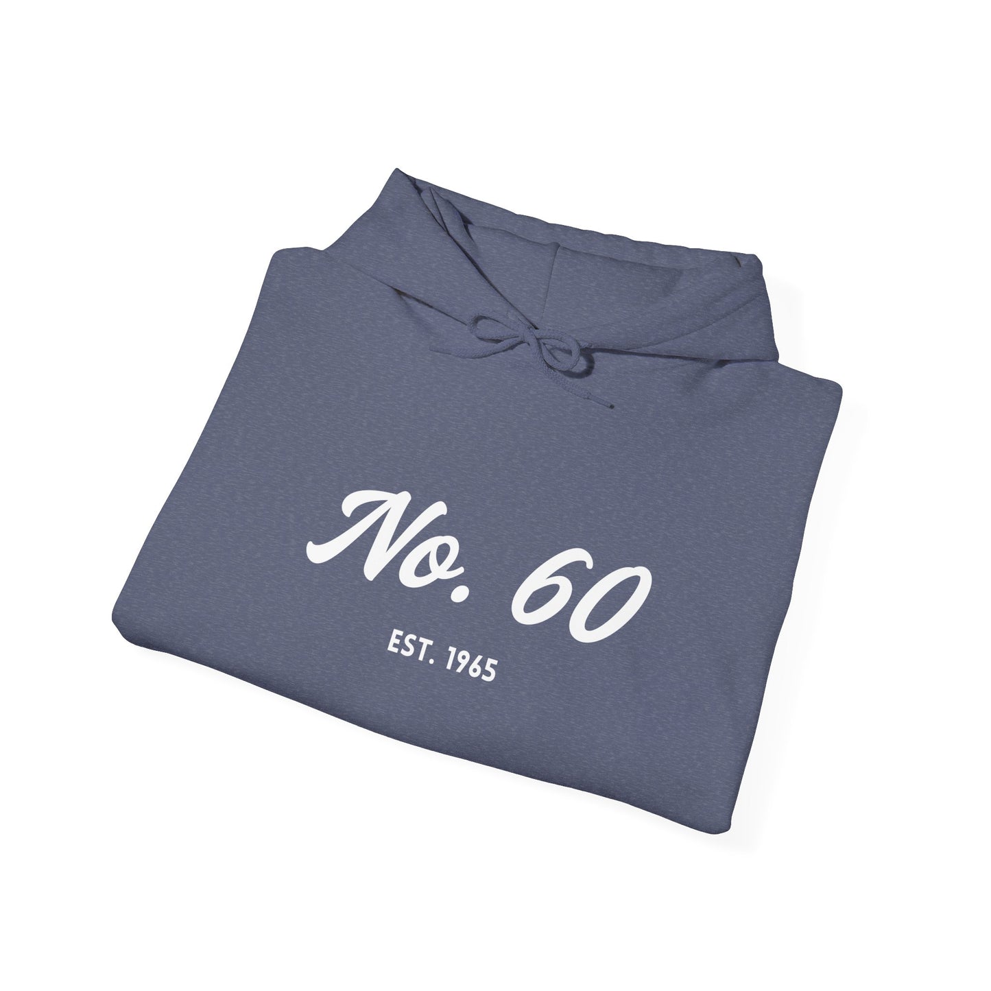 No. 60 EST. 1965 - Unisex Hooded Sweatshirt