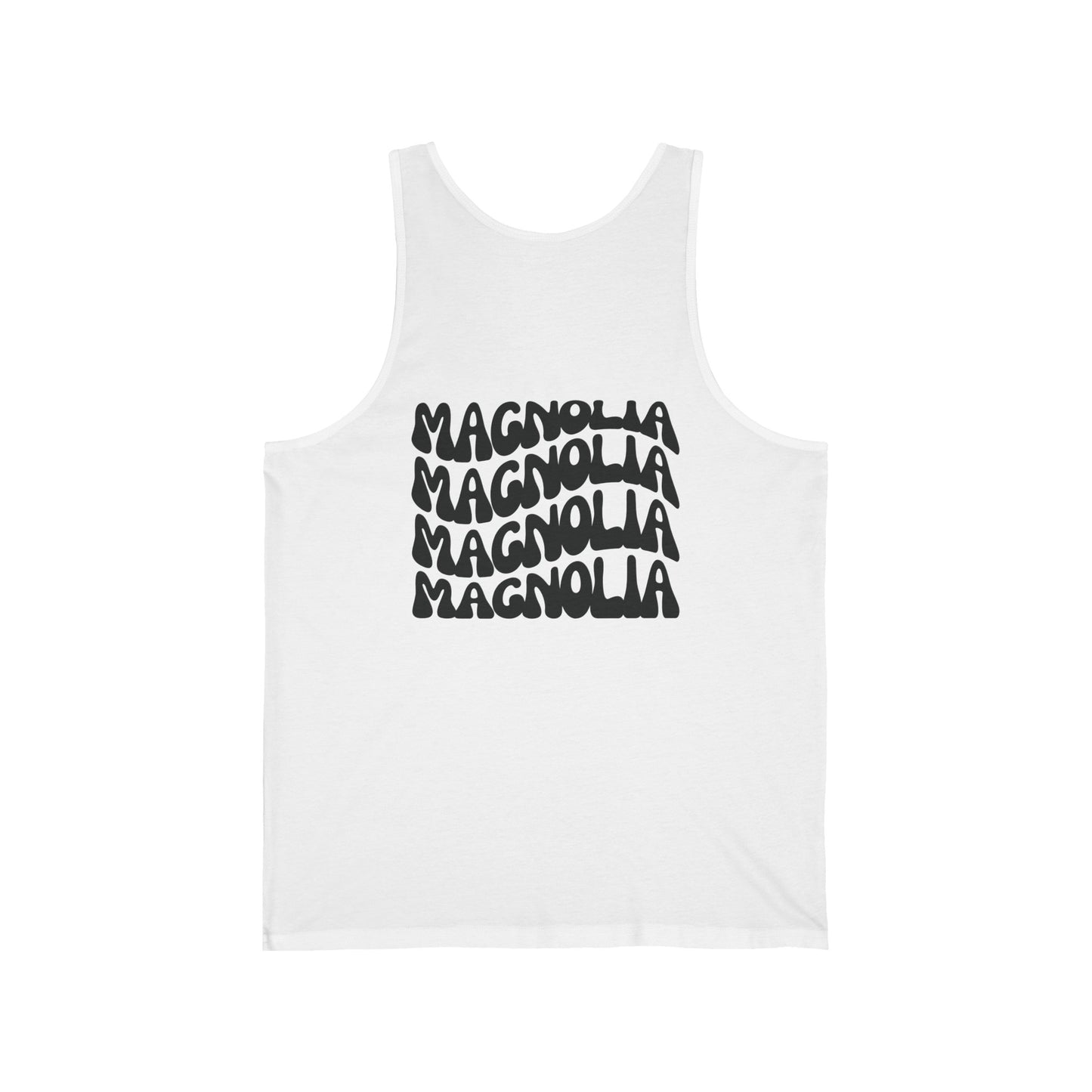 MDA - Unisex Jersey Tank (Front Mini Logo, Back Large Logo)