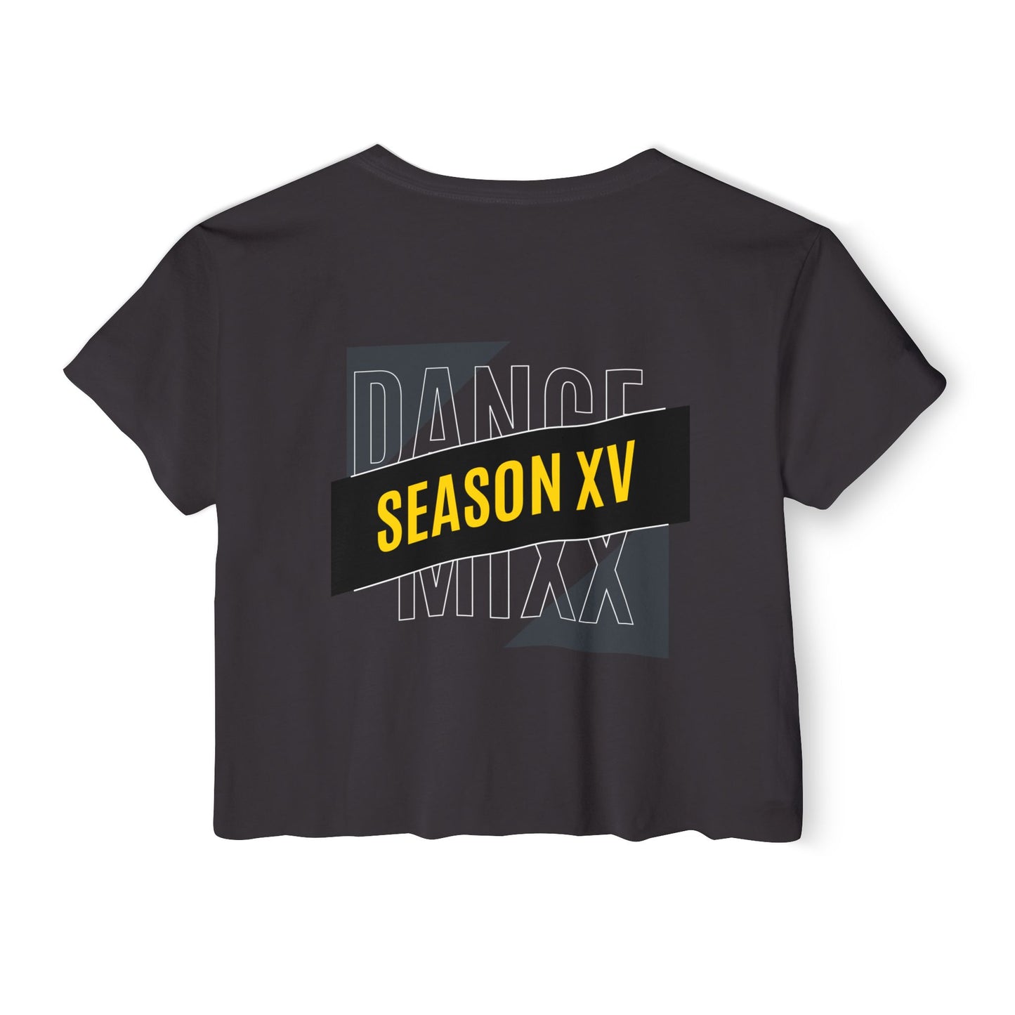 Season XV - Women's Crop Top (Front Logo, Back Image)
