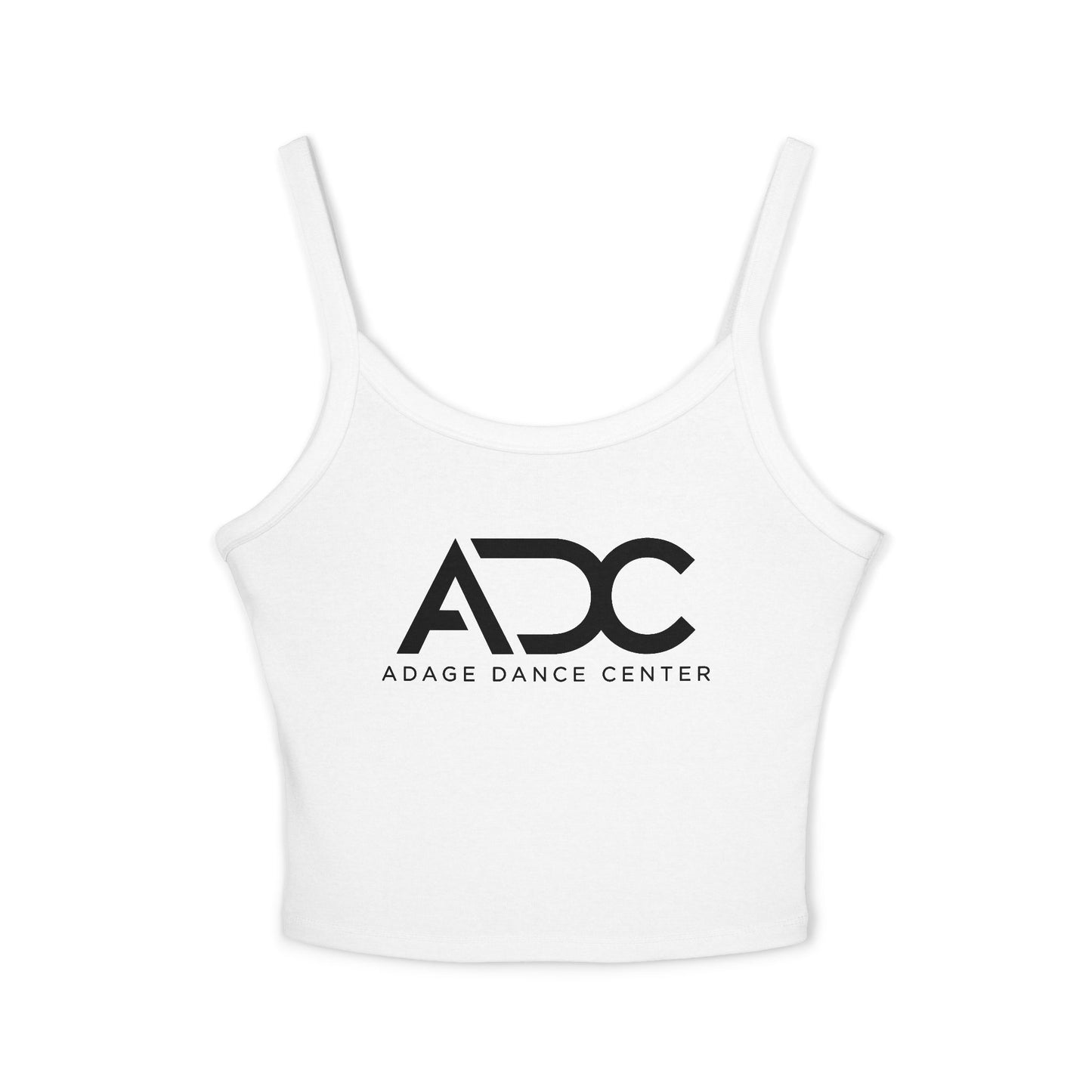Adage Dance Center: Bella+Canvas Women's Spaghetti Tank (Front Logo)