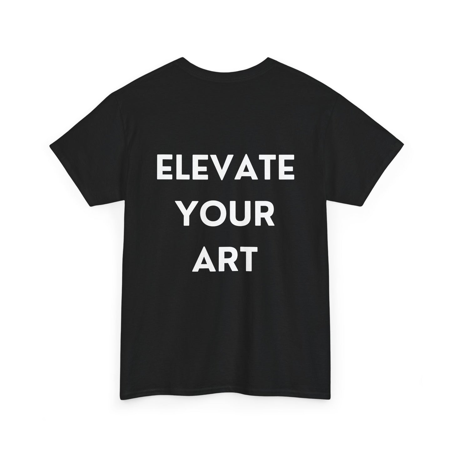 The Space - Unisex Heavy Cotton Tee (Left Chest Logo, Back Quote)