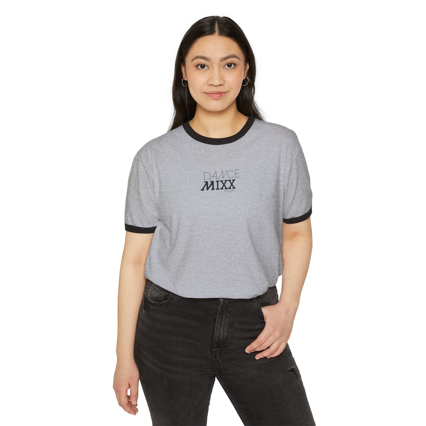 Season XV - Unisex Ringer T-Shirt (Front Logo, Back Image)