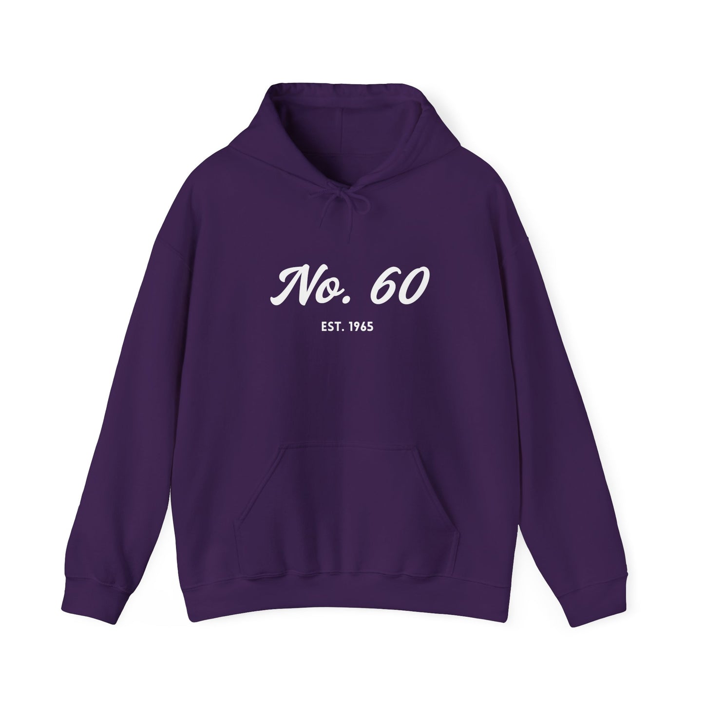 No. 60 EST. 1965 - Unisex Hooded Sweatshirt