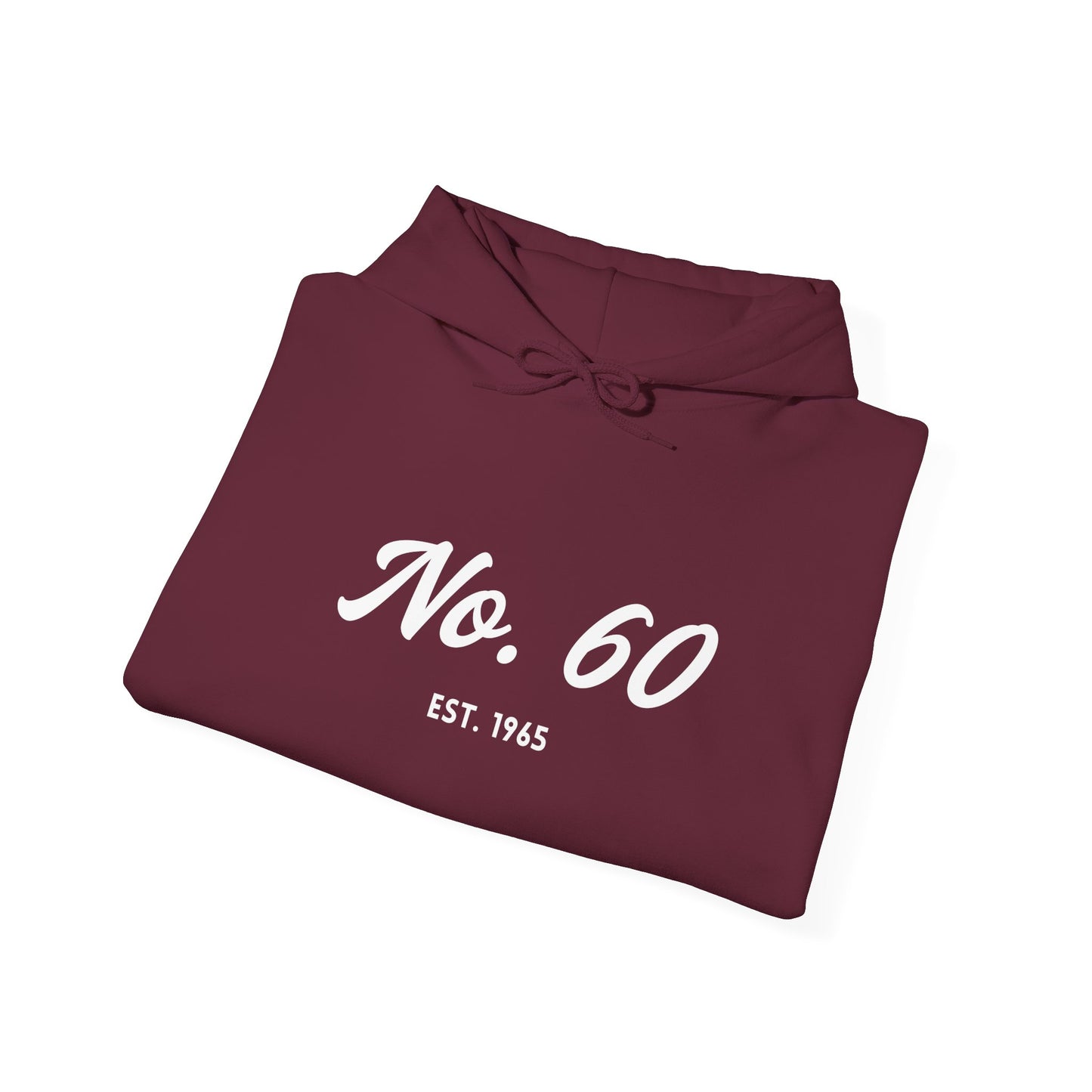 No. 60 EST. 1965 - Unisex Hooded Sweatshirt