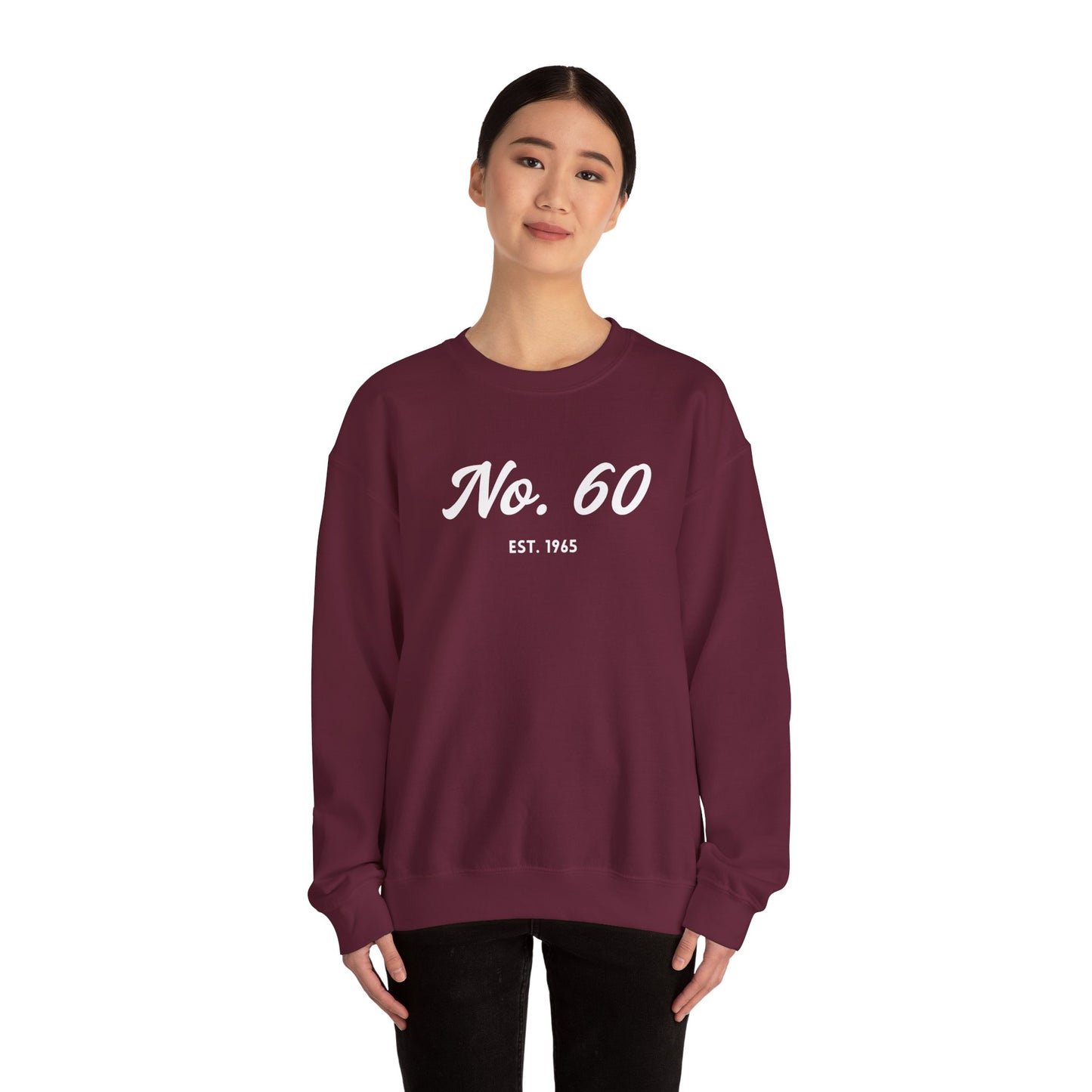 No. 60 EST 1965 - Unisex Crewneck Sweatshirt