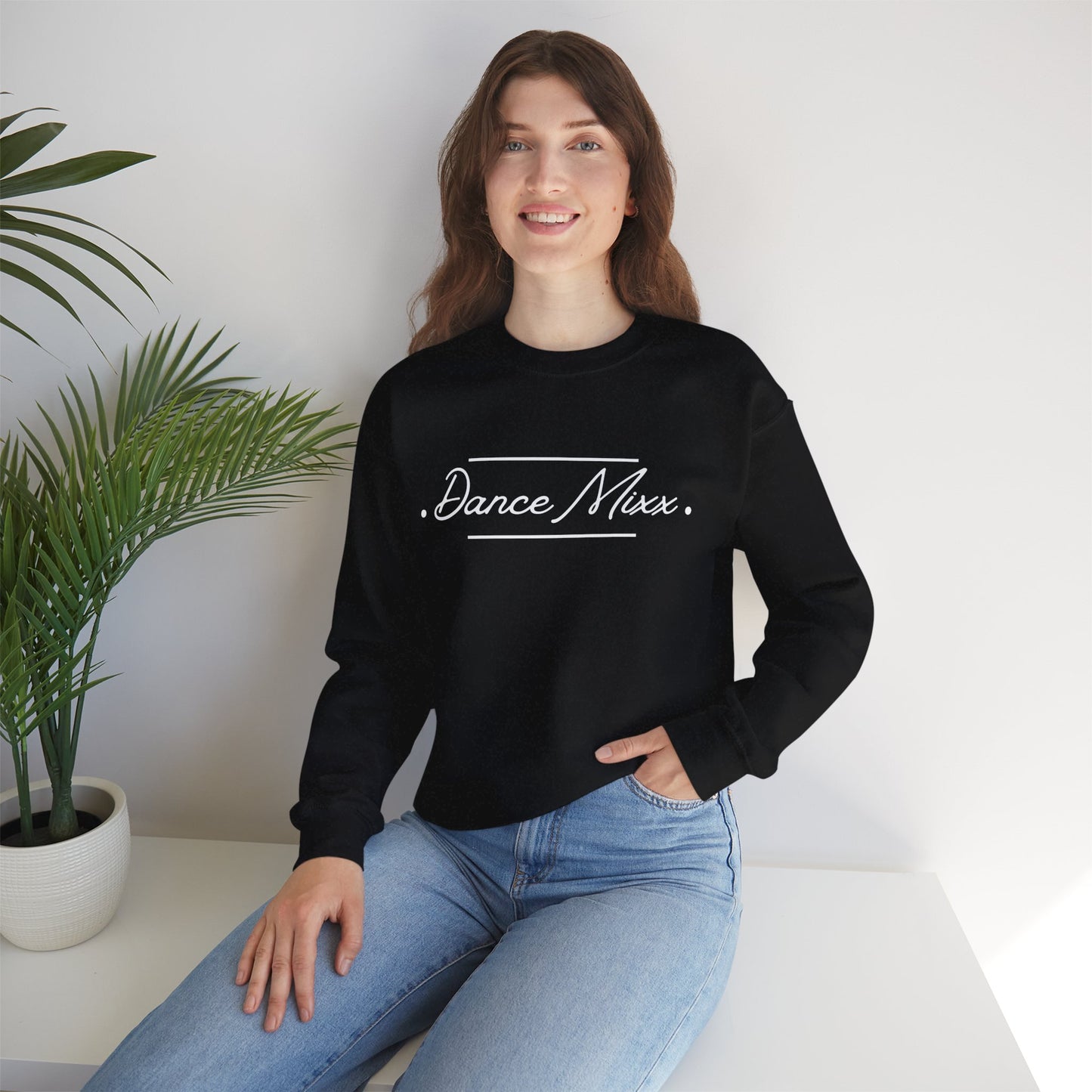 MIXX SHOWCASE 2025 Unisex Crewneck Sweatshirt (Front Studio, Back Showcase)