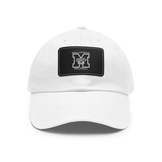 Malverne Music - Leather Patch Baseball Hat