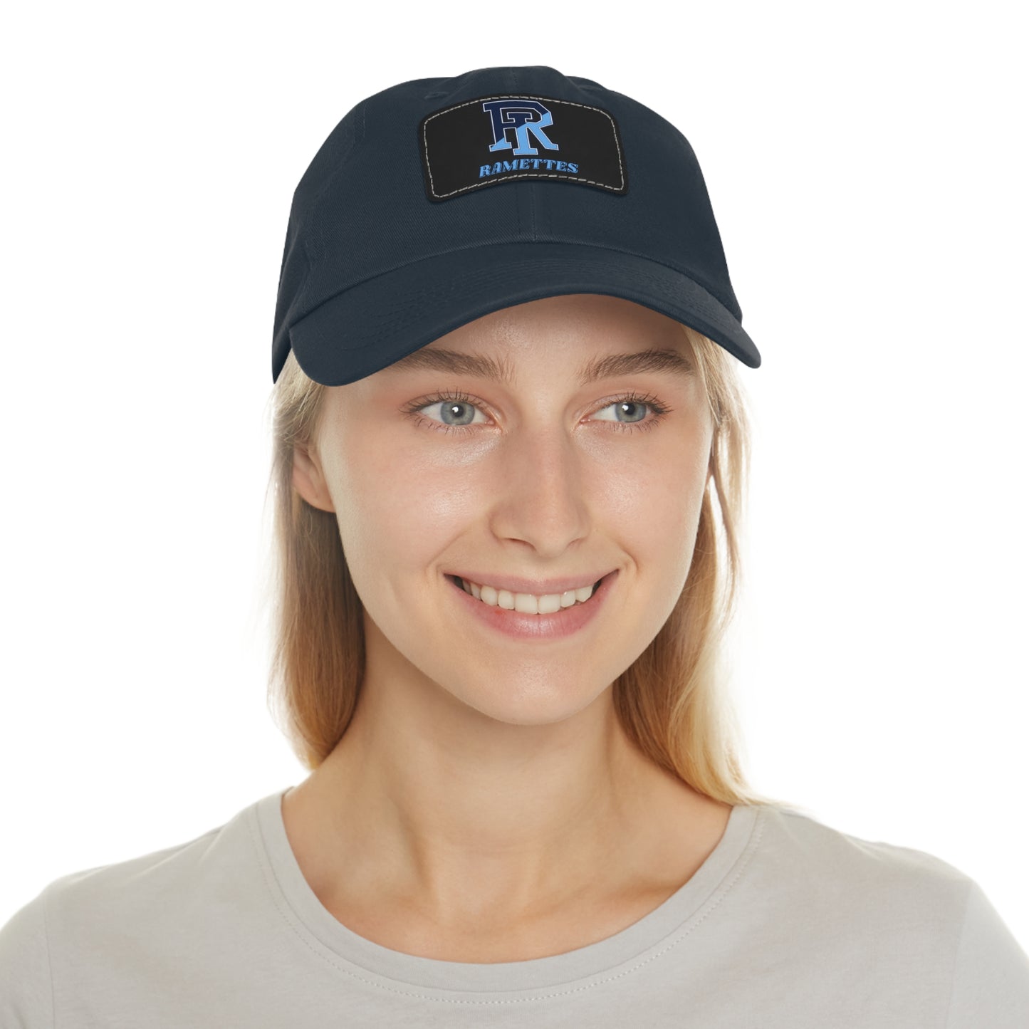 Stylish Dad Hat with Leather Patch - Ramettes