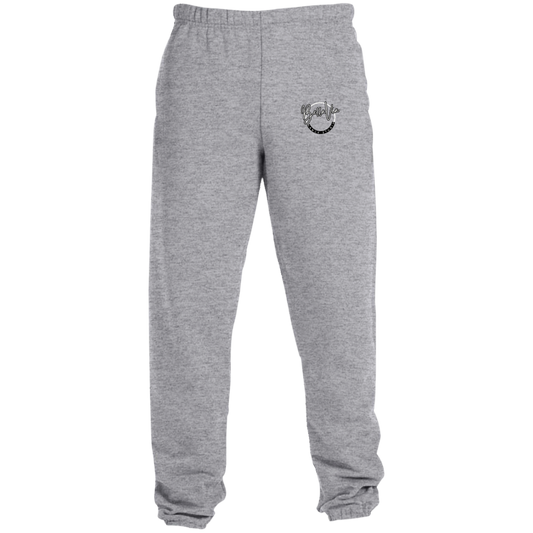 BellaVia - Sweatpants with Pockets (Circle Logo)