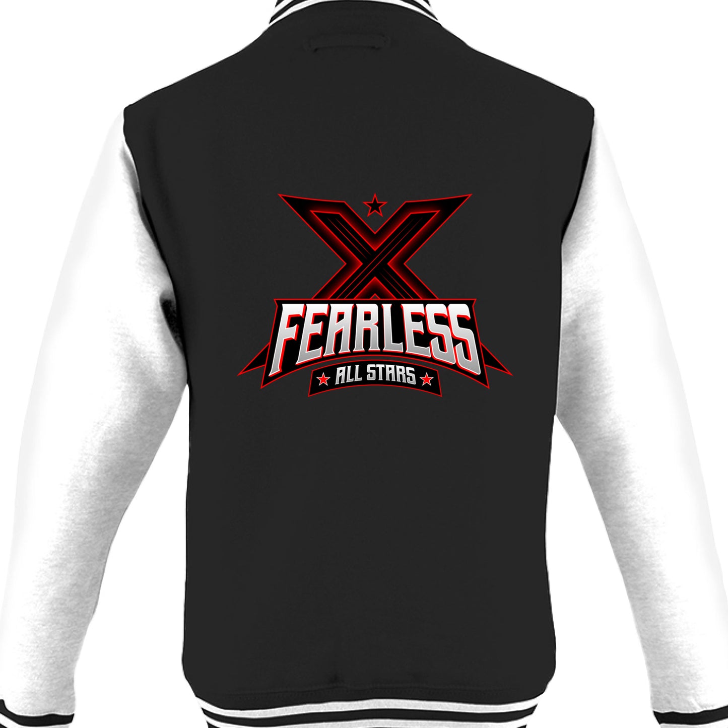 JET BLACK/ WHITE - BACK