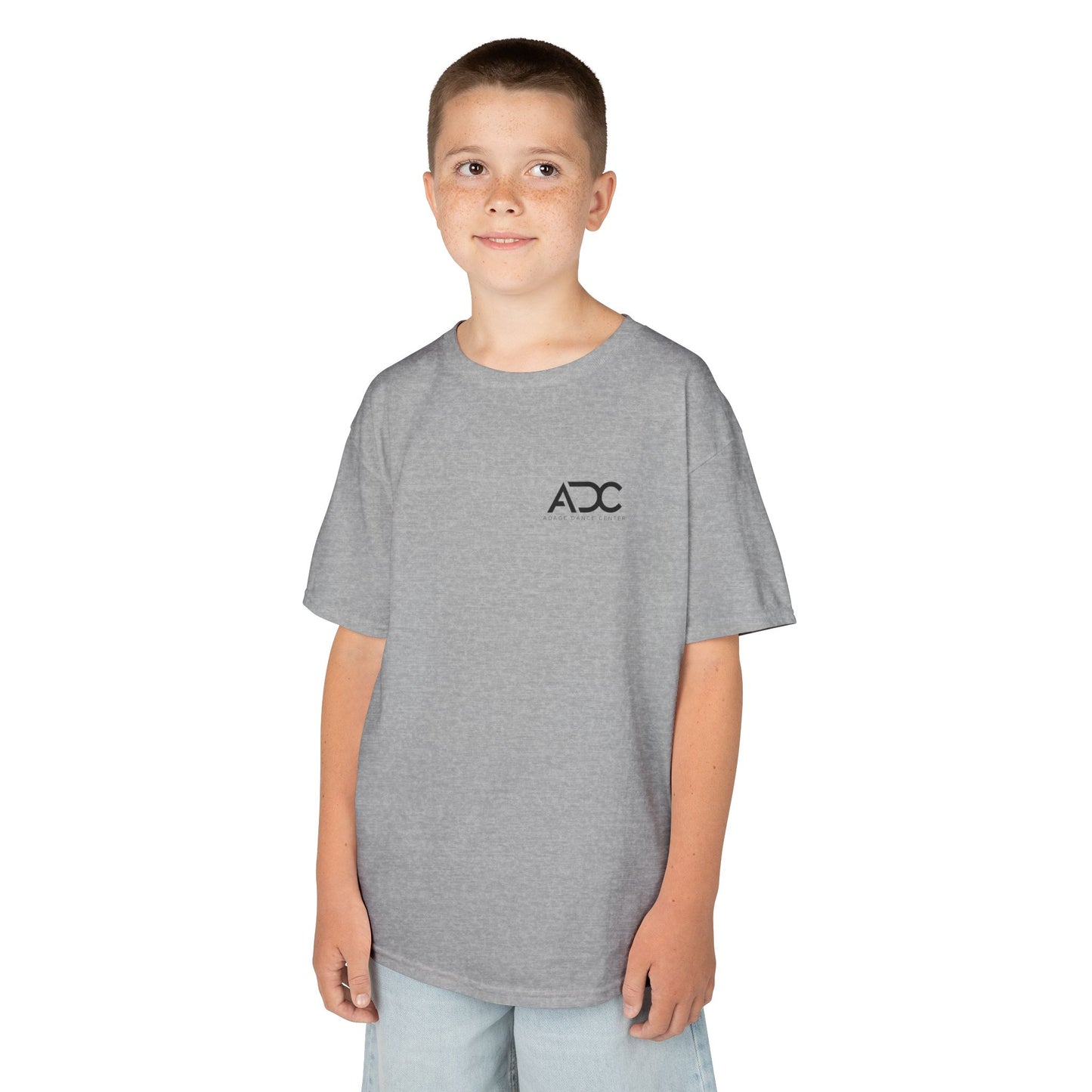 Adage Dance Center: Gildan Youth T-Shirt (Front Logo, Back Logo)