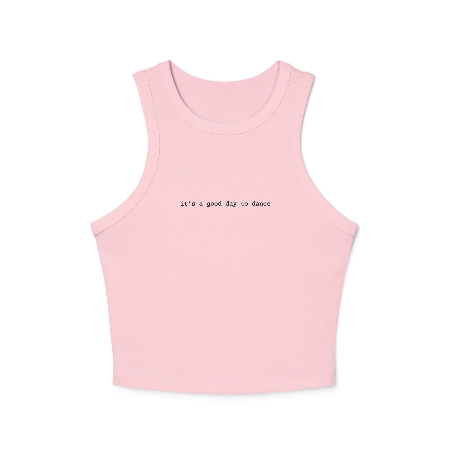 Mixx Summer - Women's Micro Rib Racer Tank Top (Front Design, Back Studio)