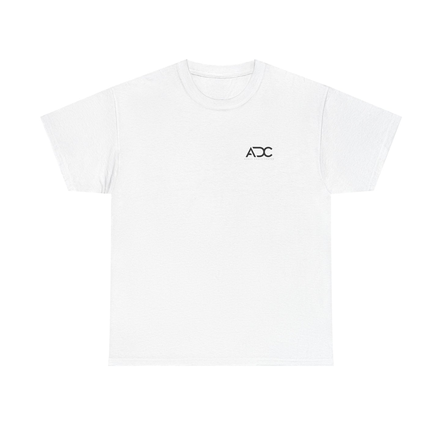 Adage Dance Center: Gildan Unisex T-Shirt (Front Logo, Back Logo)