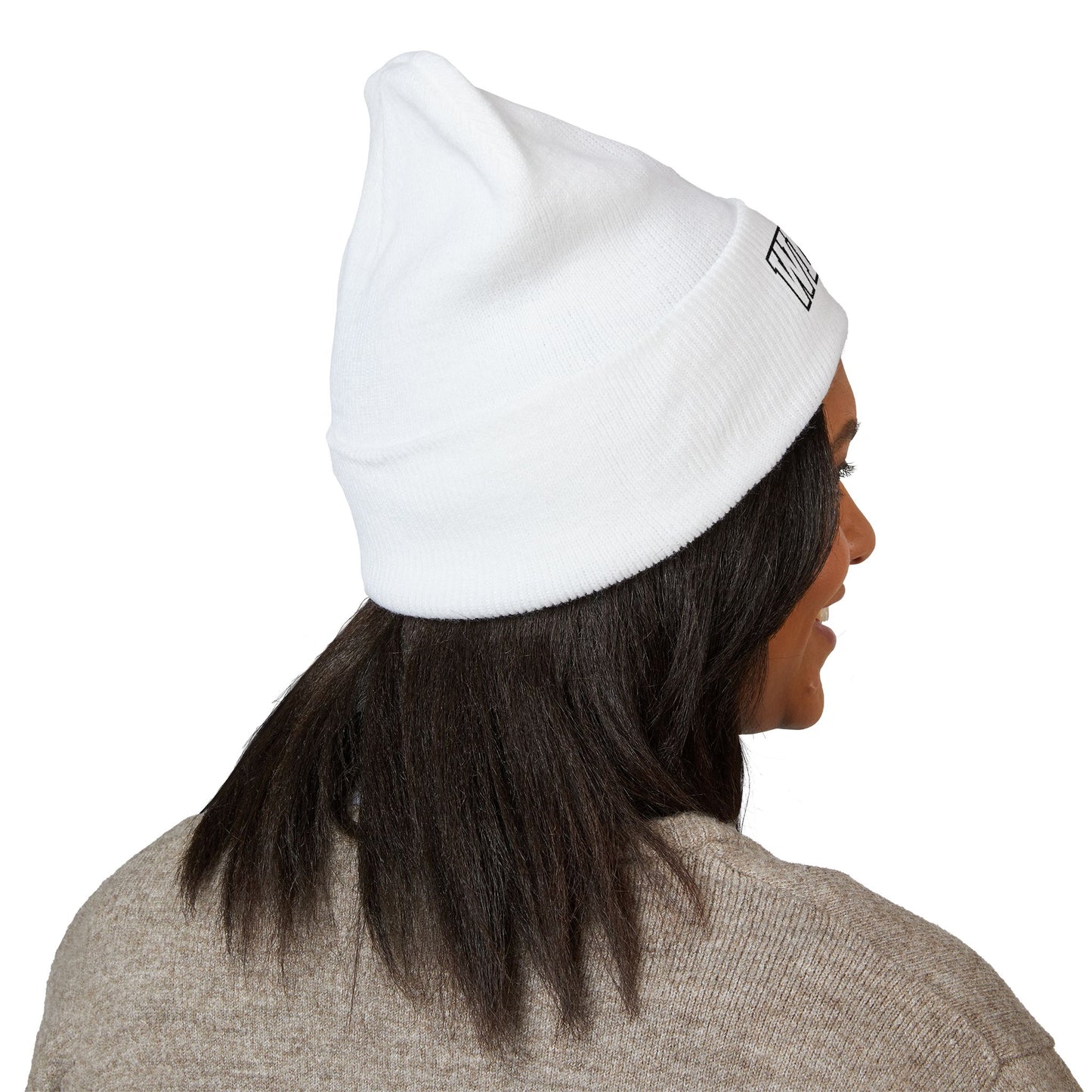 WMEDT: Embroidered Cuffed Beanie (One Color)