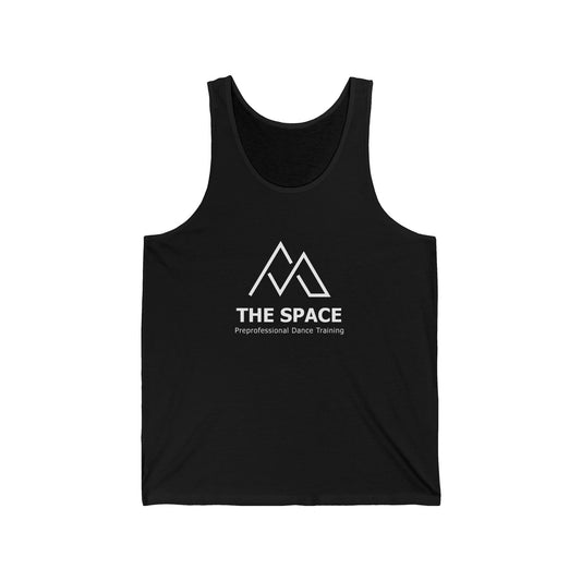 The Space - Unisex Jersey Tank (Front Logo)