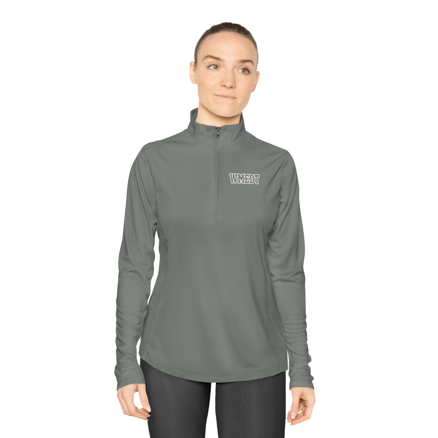 WMEDT: Ladies Quarter-Zip Pullover - CUSTOM (Read Description) - (Multiple Colors)