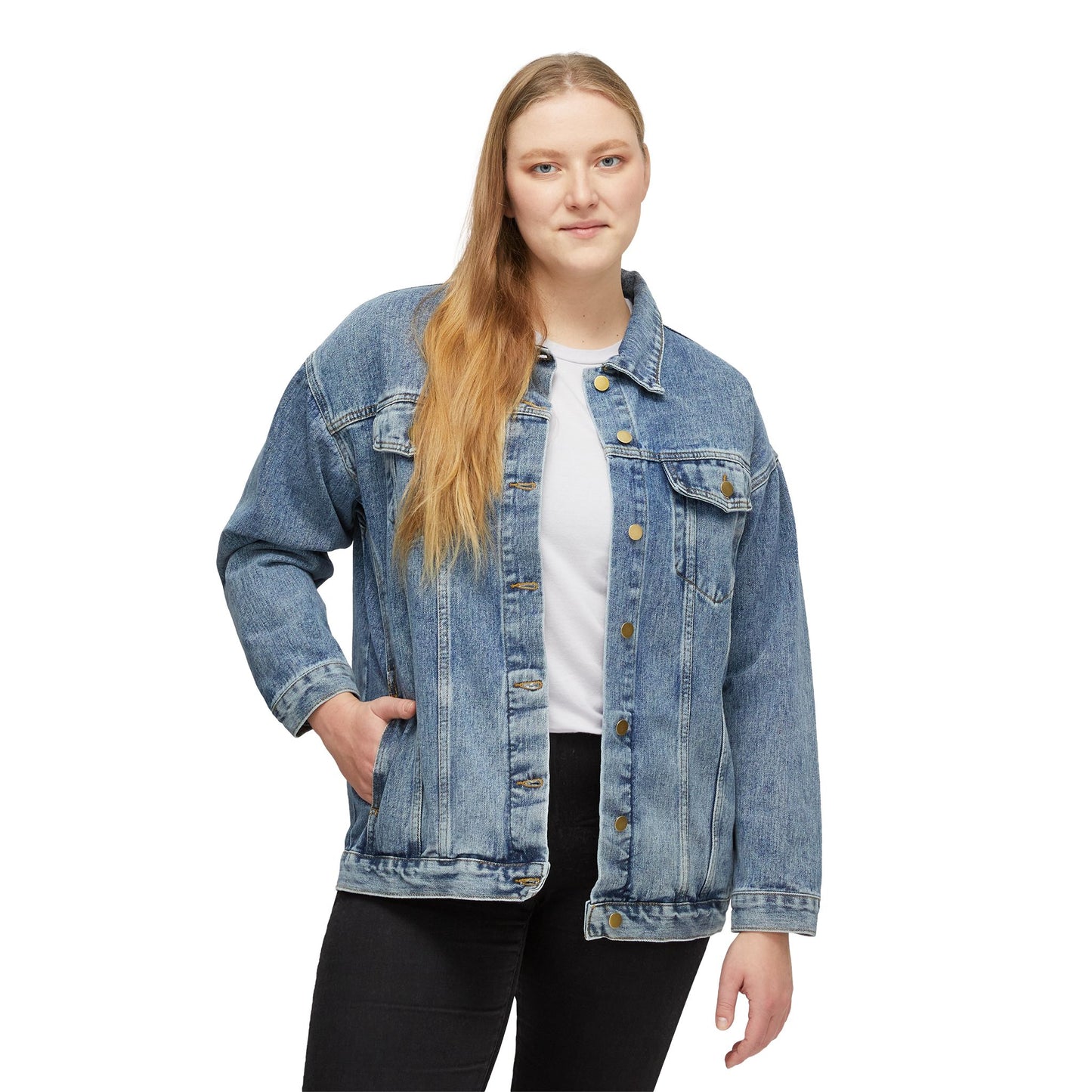 Season XV - Women's Jean Jacket (Back Image)