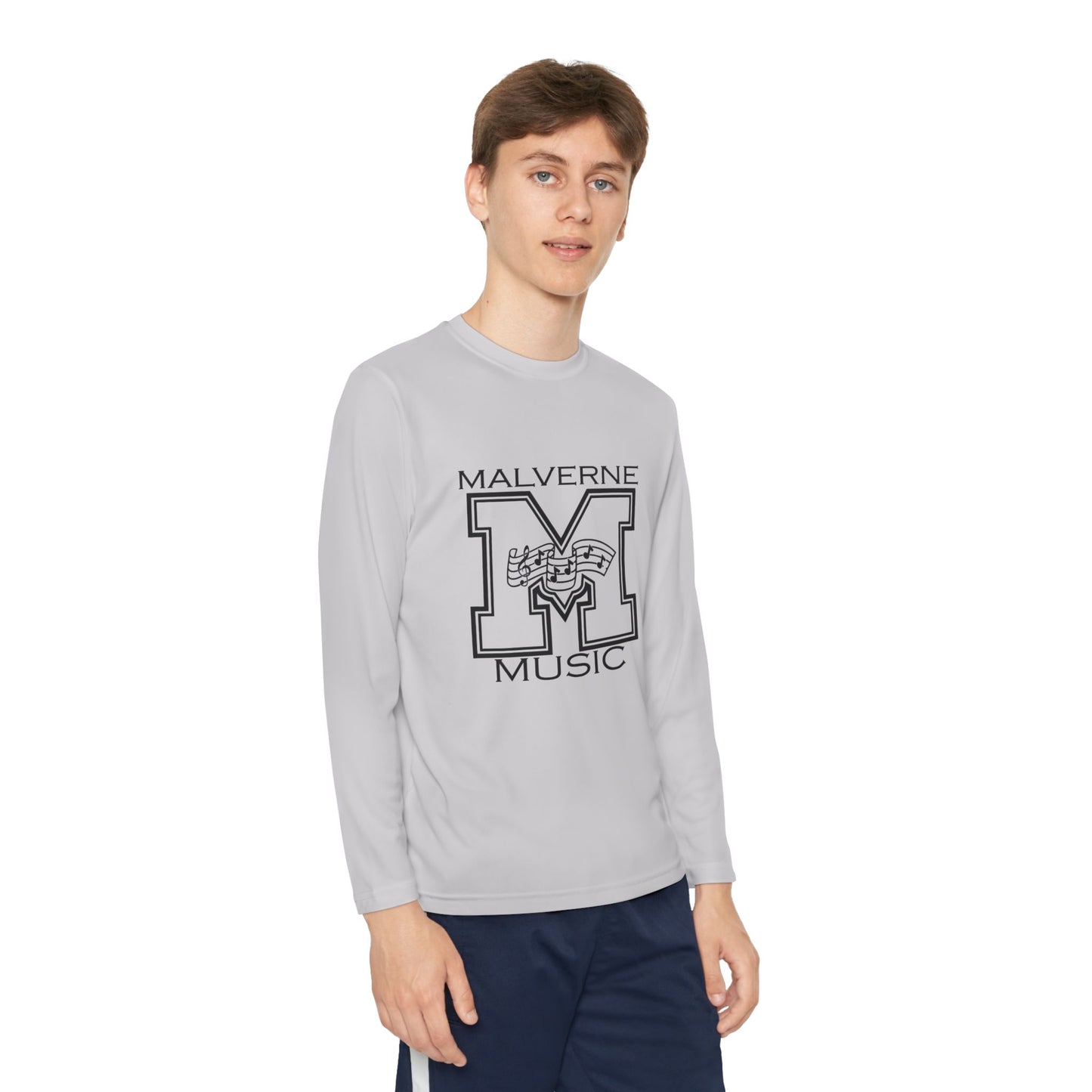Malverne Music - Youth Long Sleeve Tee