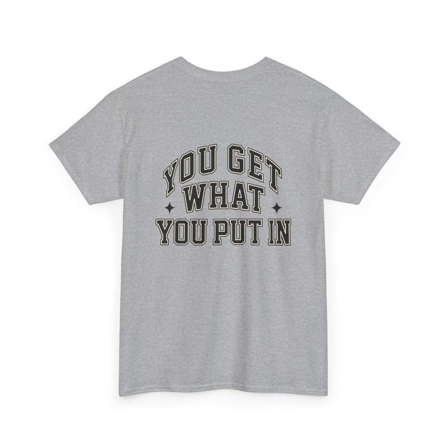 BSDA - Unisex Heavy Cotton Tee (Front BSDA, Back Saying)