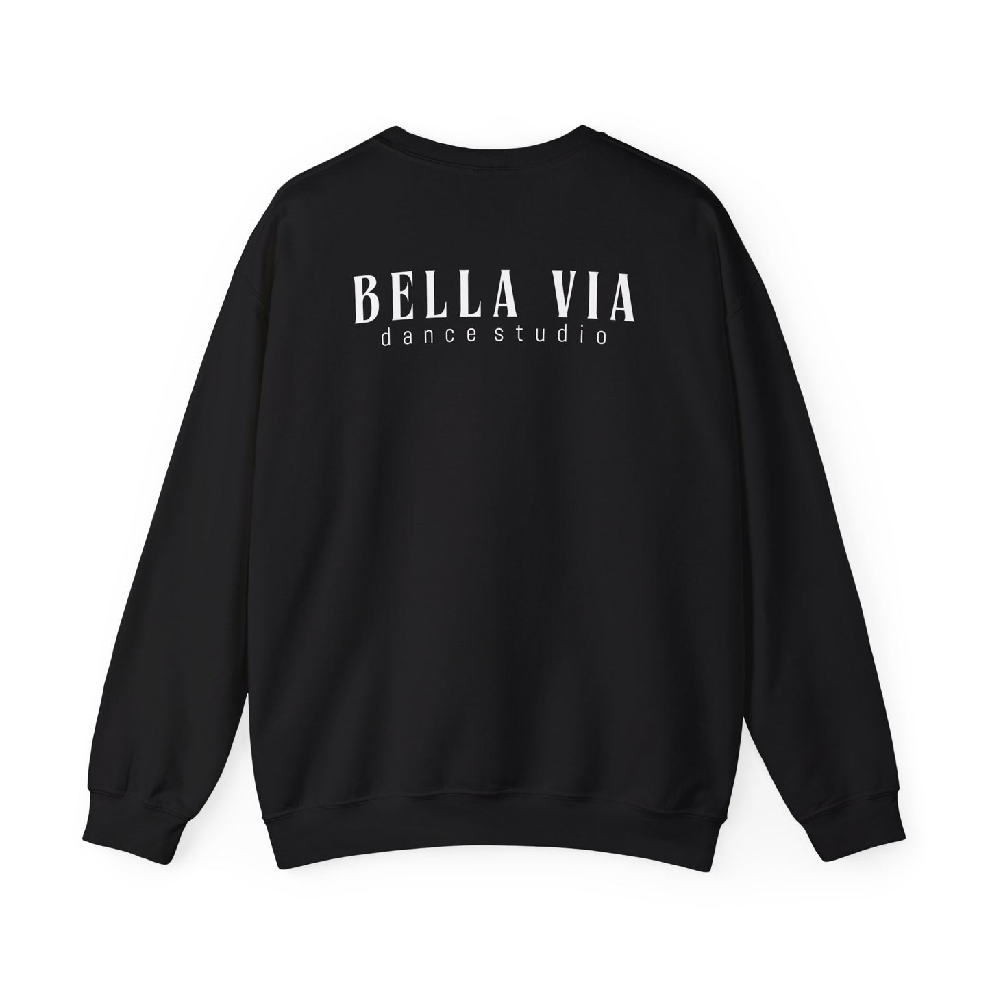 BellaVia - Unisex Crewneck Sweatshirt (Front Design, Back Design)