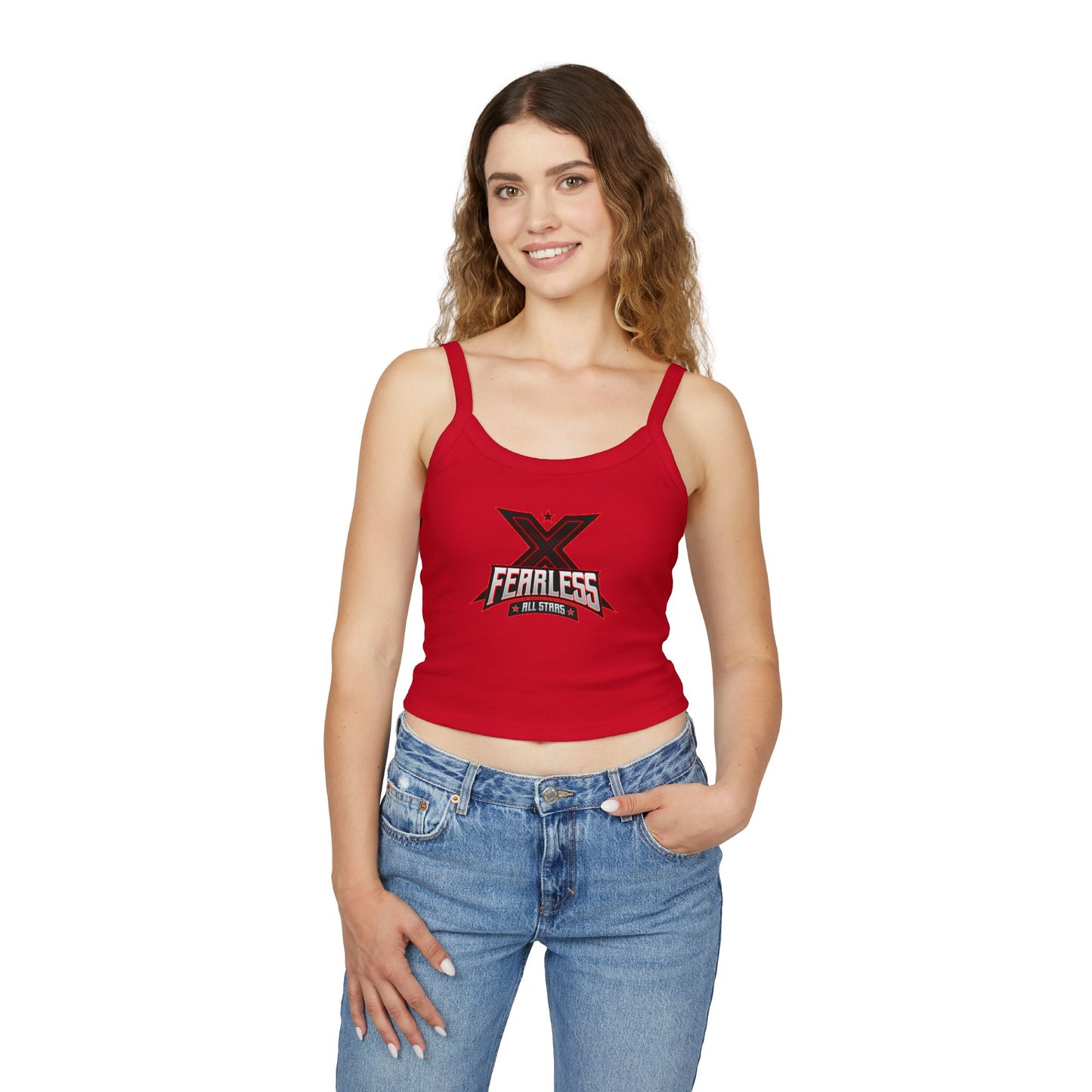 Fearless - Womens Spaghetti Strap Tank Top - CUSTOM (Read Description)
