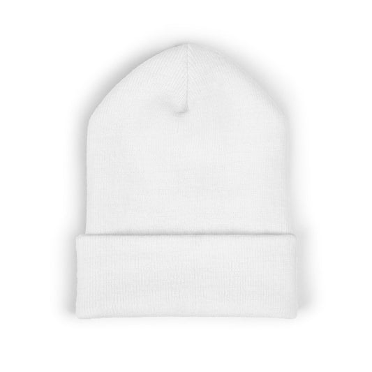 WMEDT: Embroidered Cuffed Beanie (One Color)