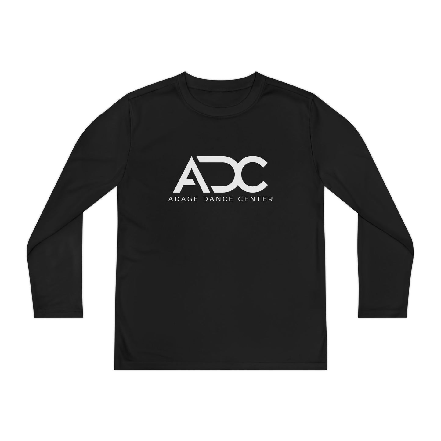 Adage Dance Center: Youth Long Sleeve Tee (Front Logo)